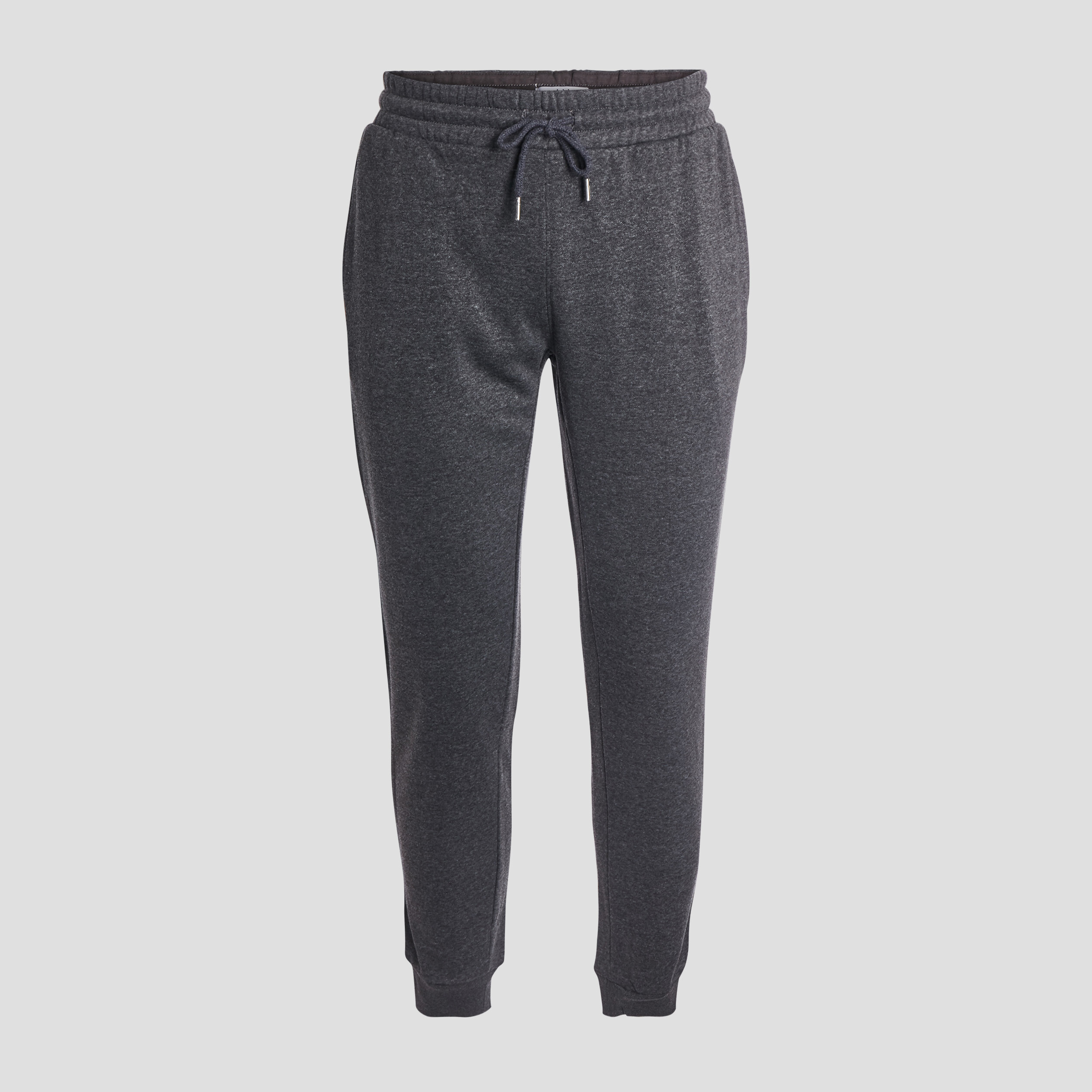 pantalon jogging droit molleton gris fonce homme Pantalon jogging droit molleton gris foncé homme
