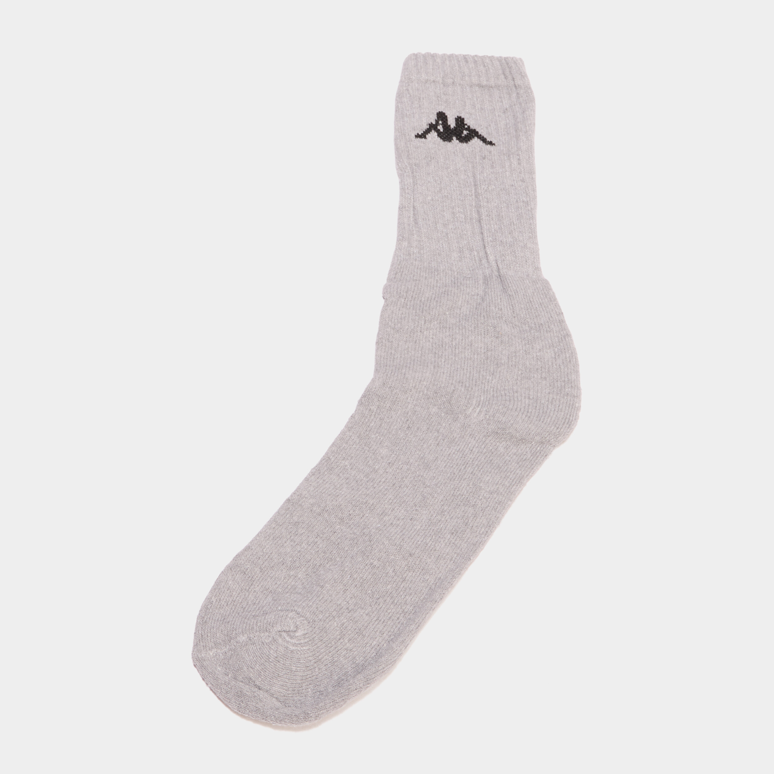 Lot 3 paires chaussettes sport Kappa gris homme