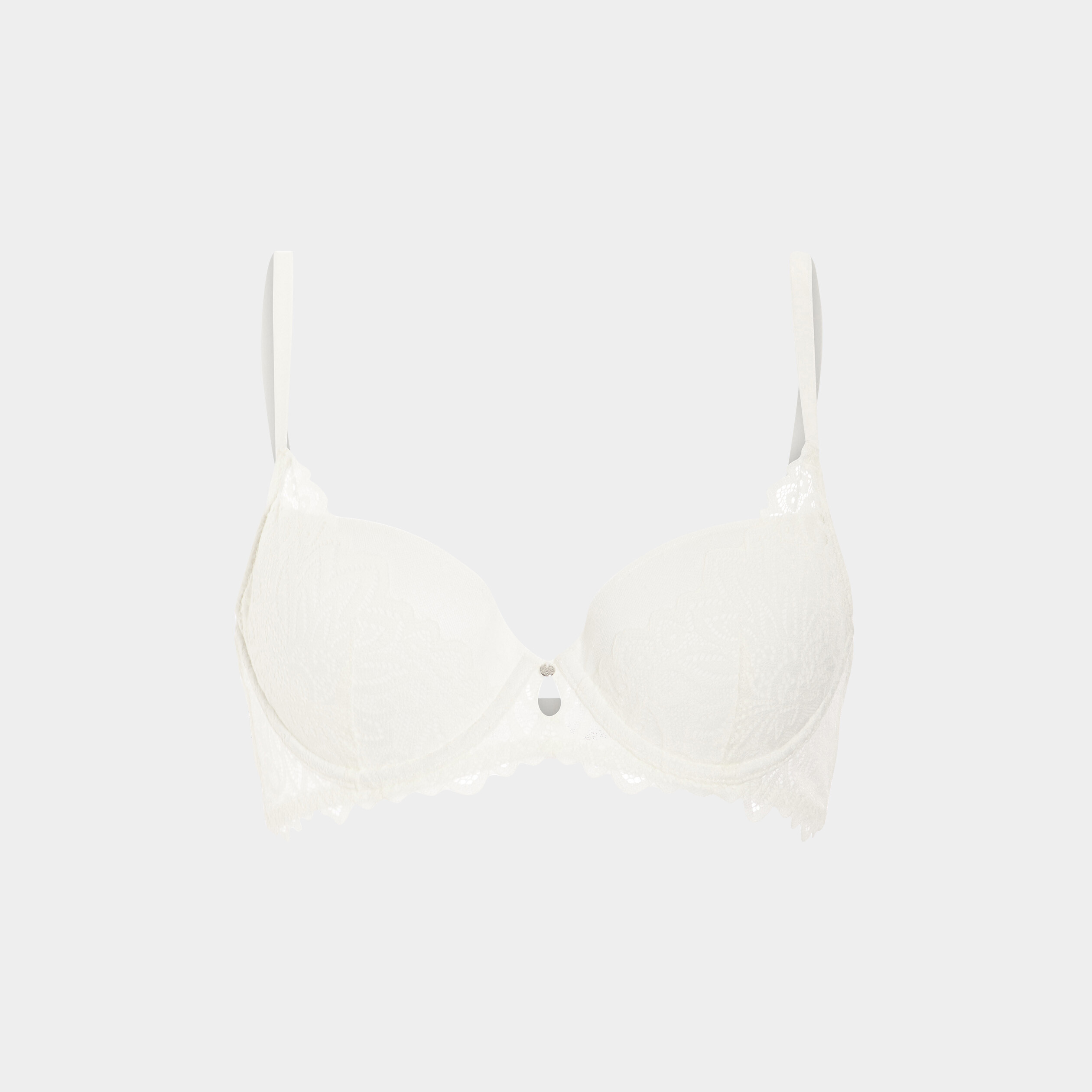 Soutien-gorge corbeille blanc femme
