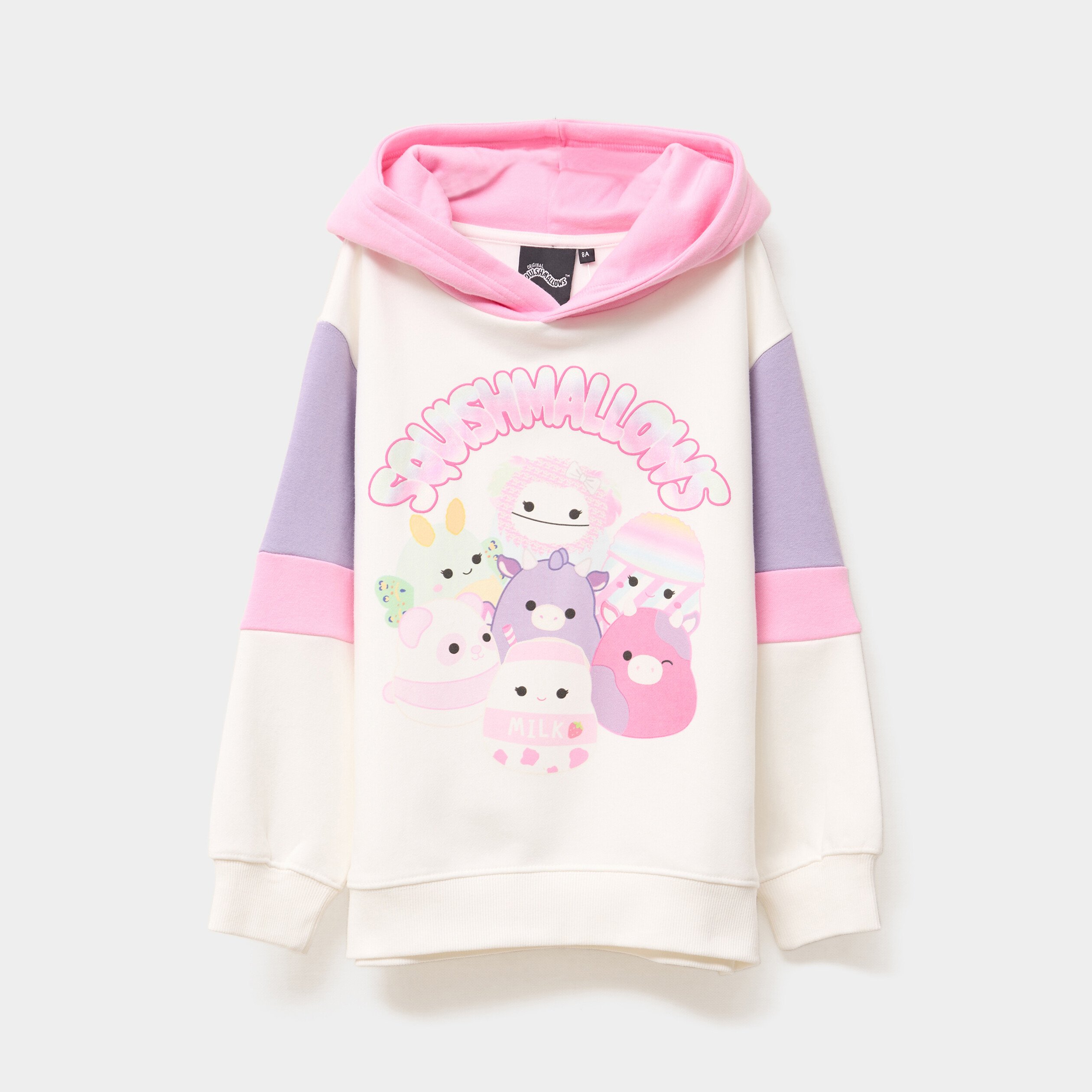 sweat oversize hoodie squishmallow multicolore fille Sweat oversize hoodie Squishmallow multicolore fille