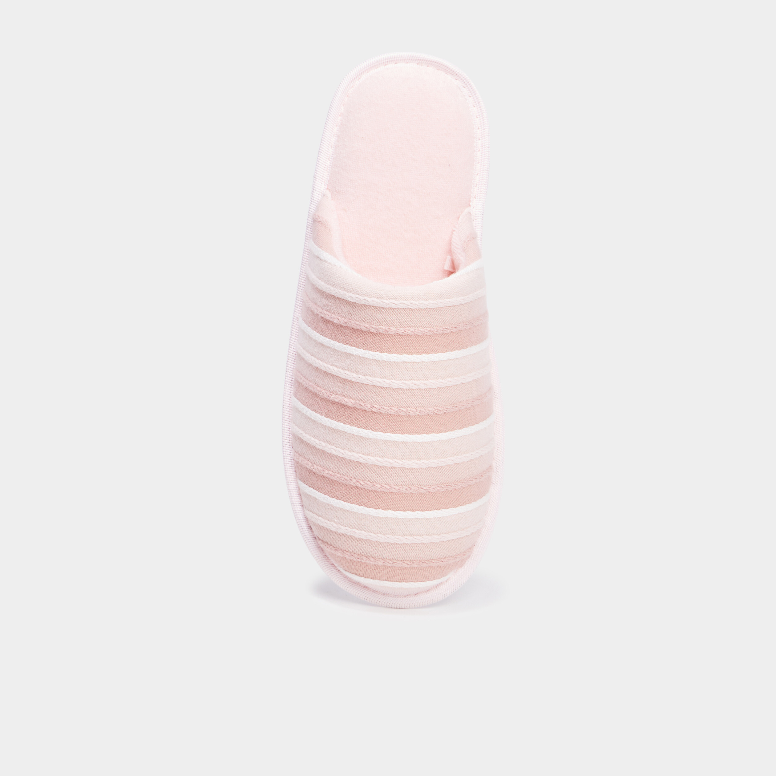 Chaussons mules rose femme