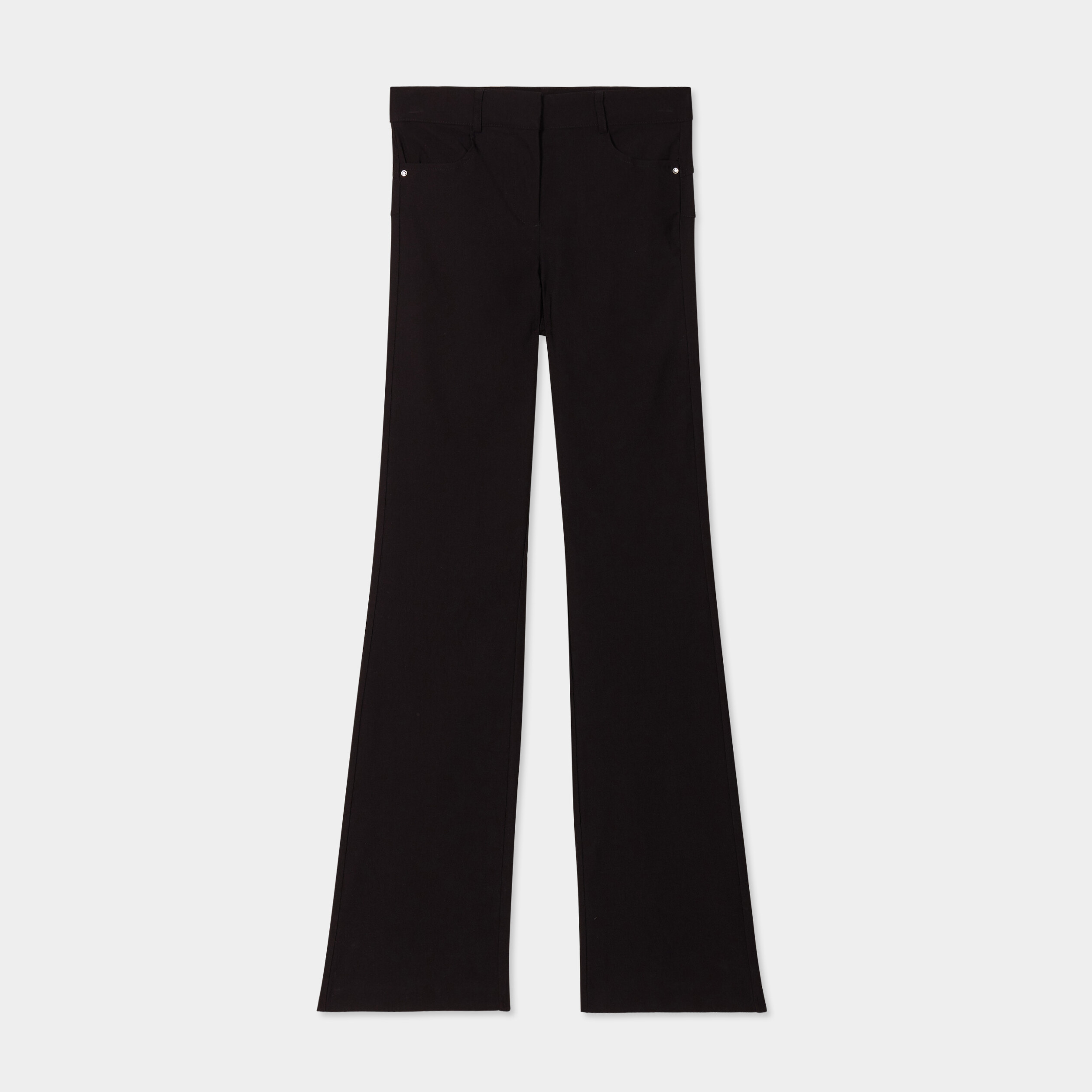 Pantalon bootcut noir femme La Halle