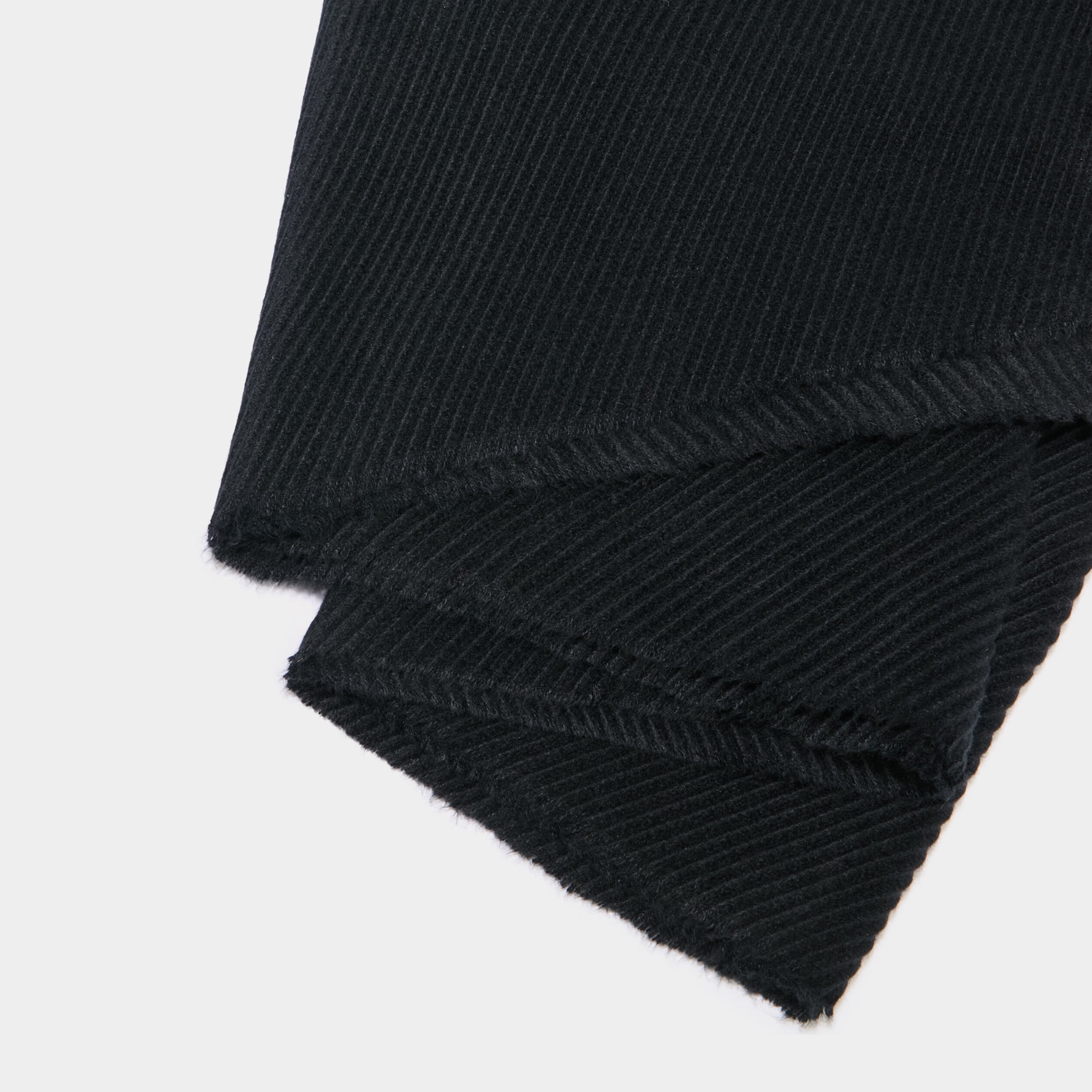 &Eacute;charpe effet pliss&eacute;e noir femme