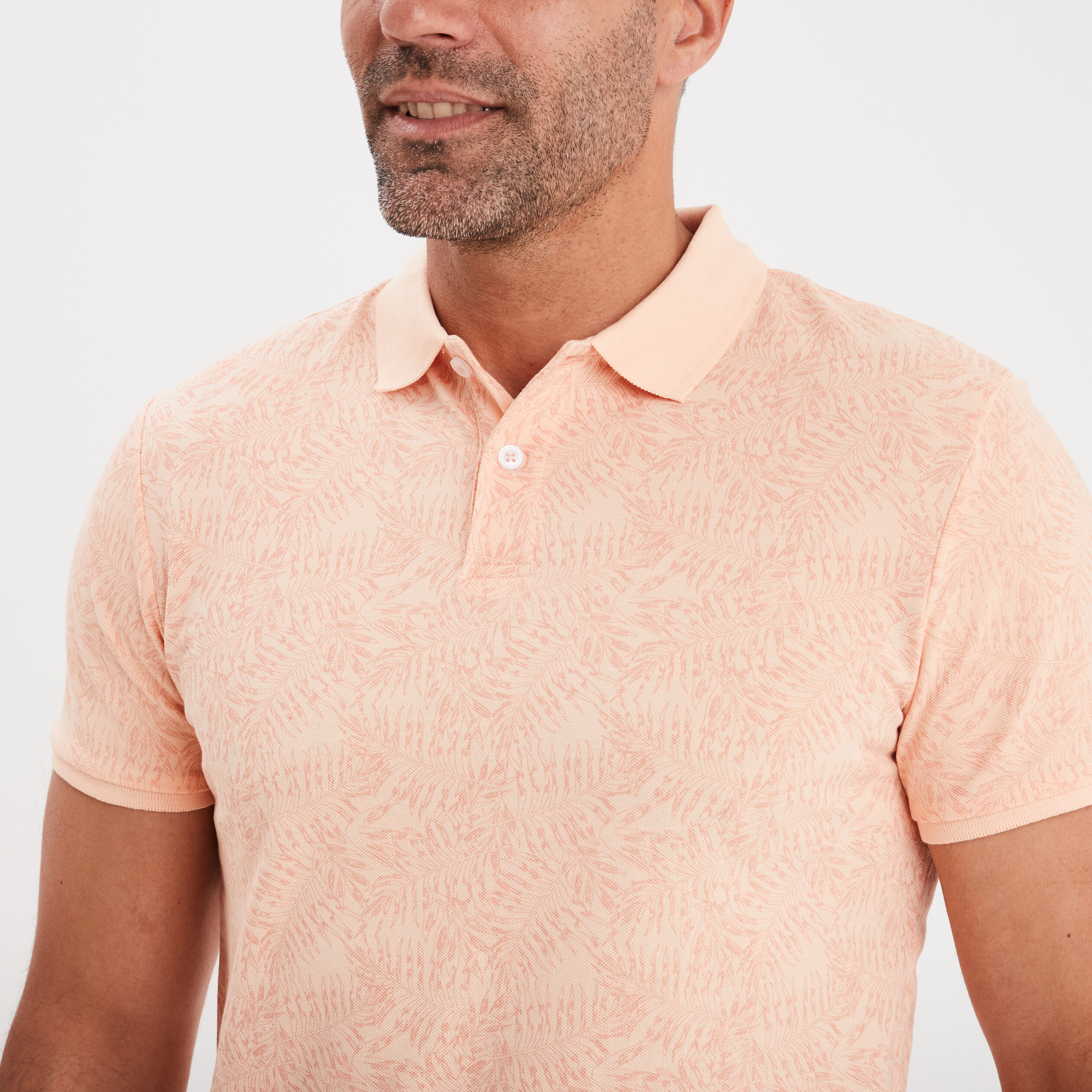polo manches courtes creeks rose saumon homme Polo manches courtes Creeks rose saumon homme