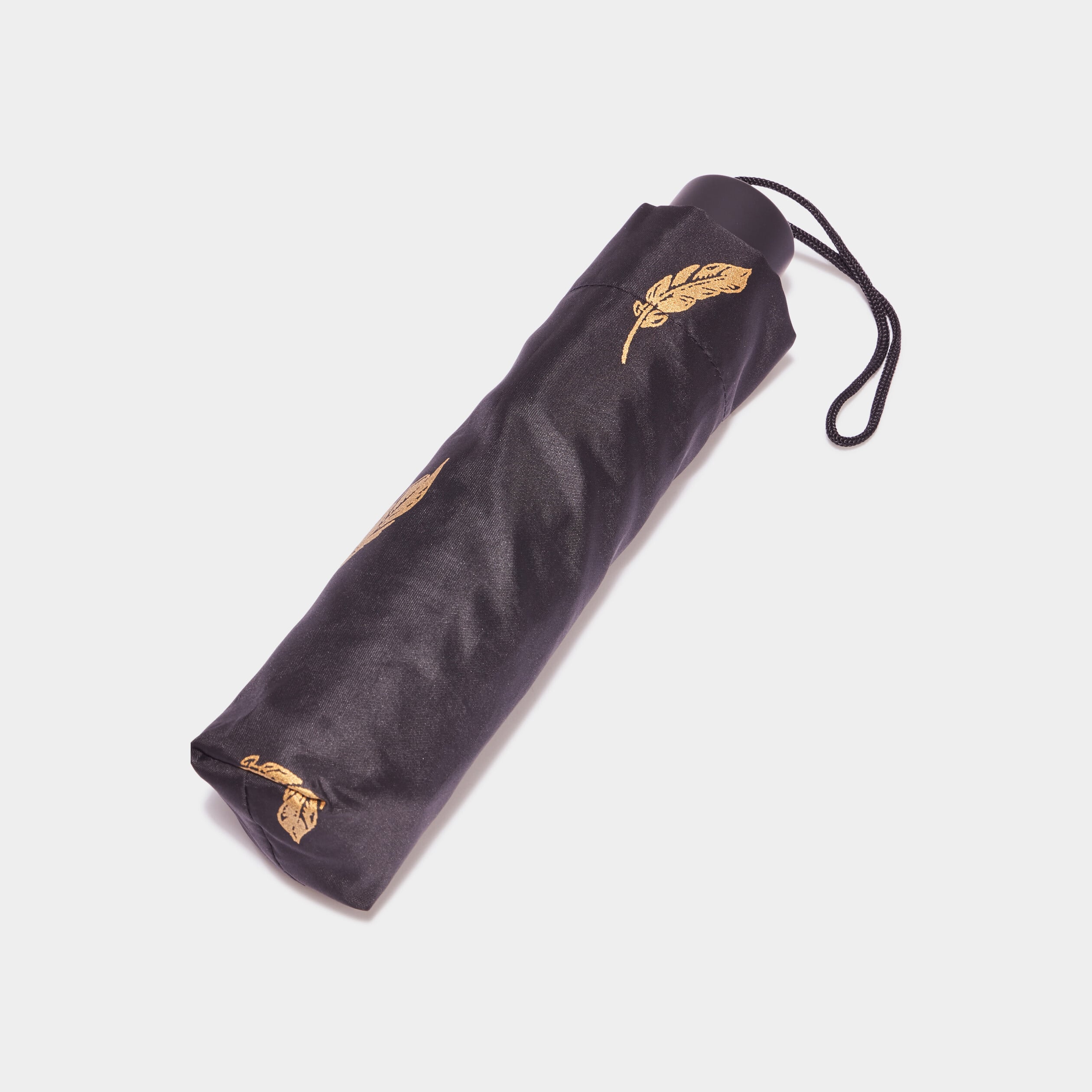 Parapluie r&eacute;tractable pliant noir mixte