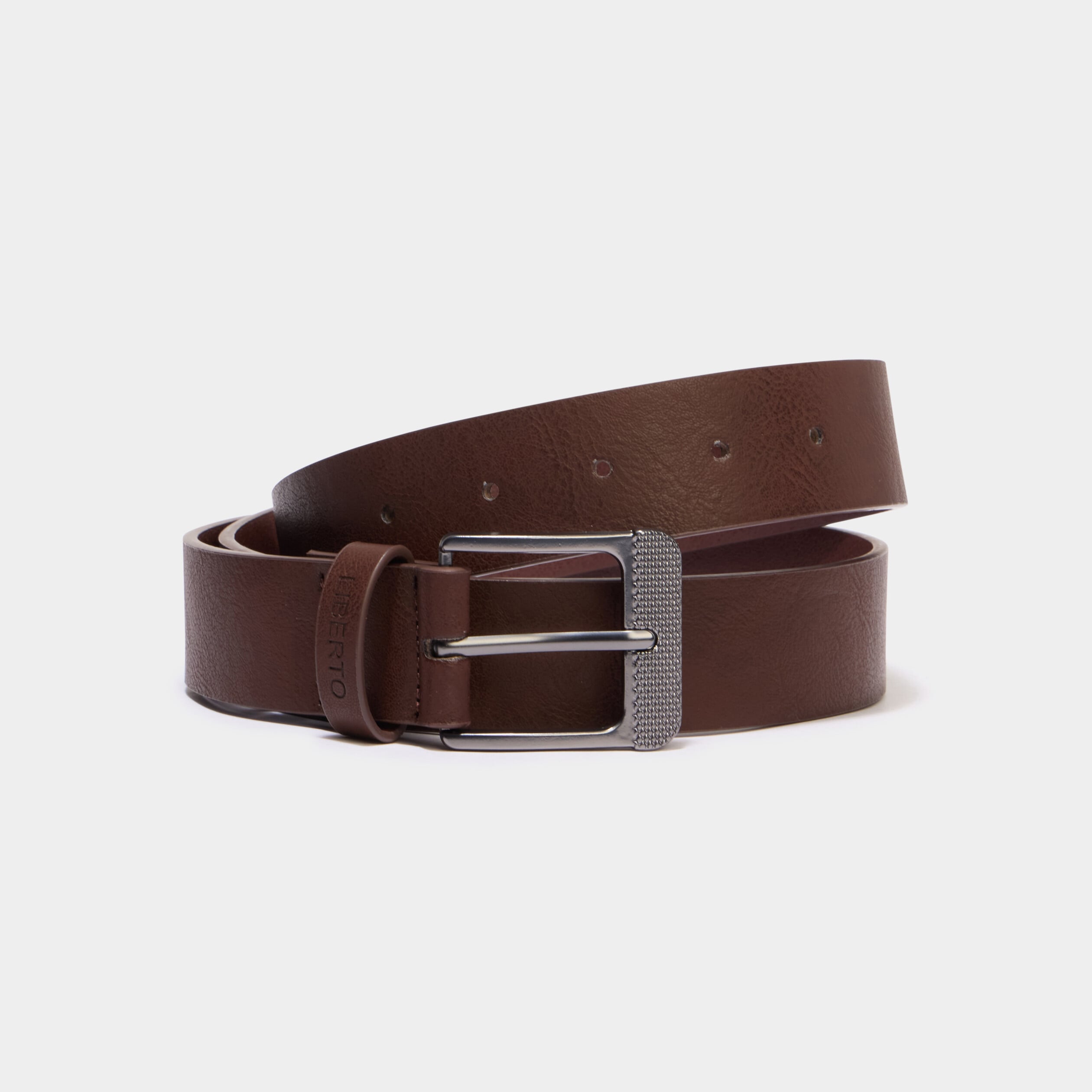 Ceinture marron cognac homme