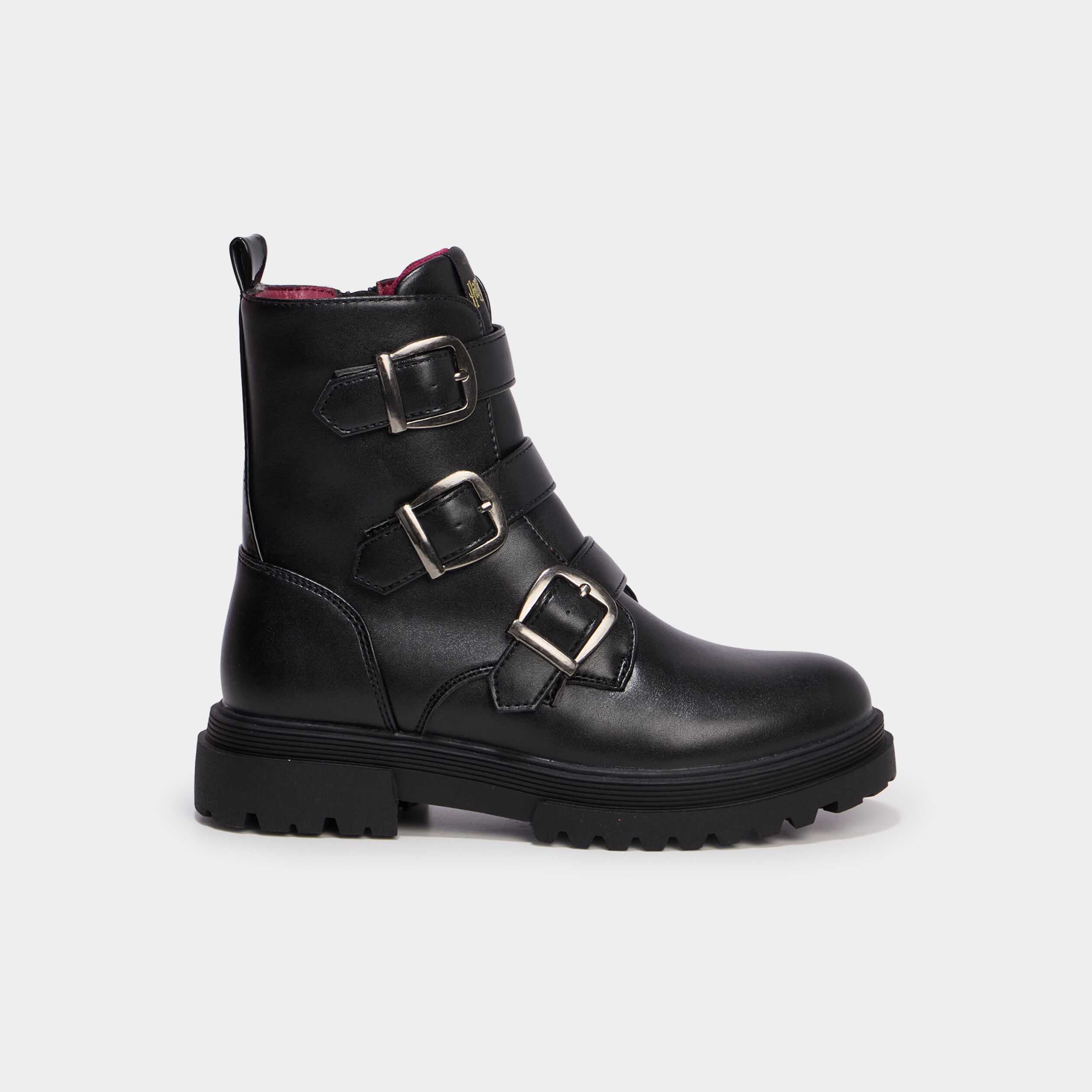 Boots avec boucles Harry Potter noir fille