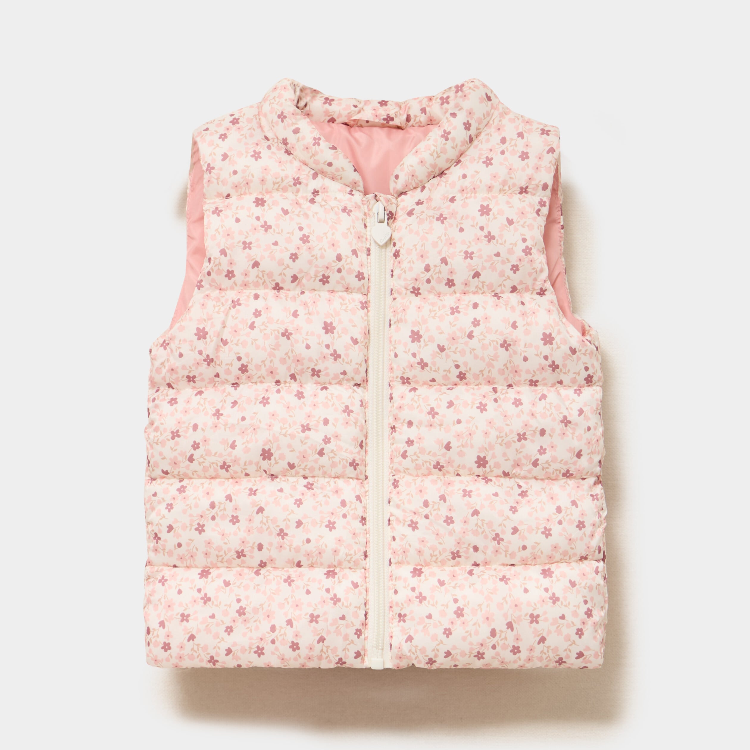 Parka 3 en 1 avec doudoune rose clair b&eacute;b&eacute; fille