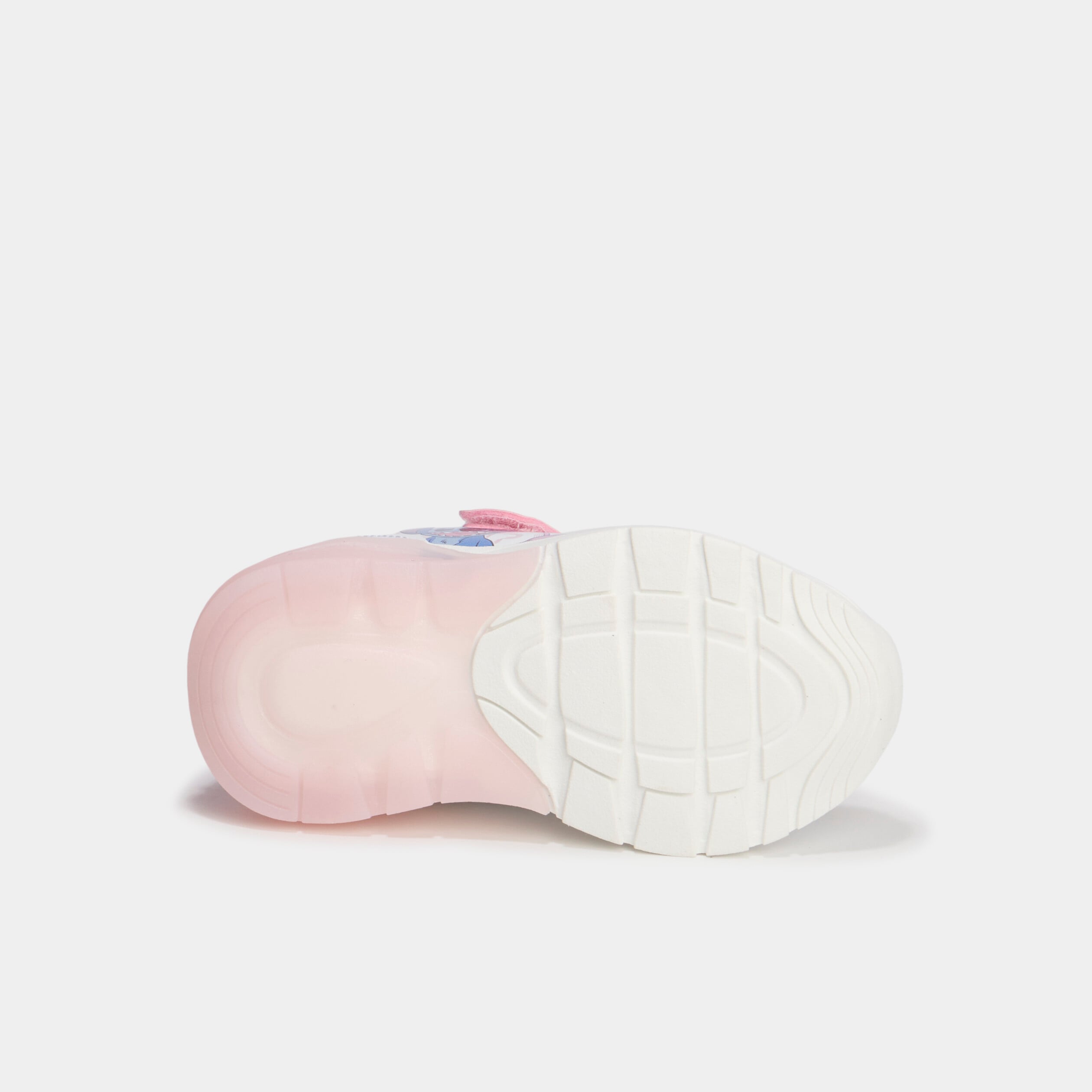Baskets running lumineuses Stitch rose b&eacute;b&eacute; fille