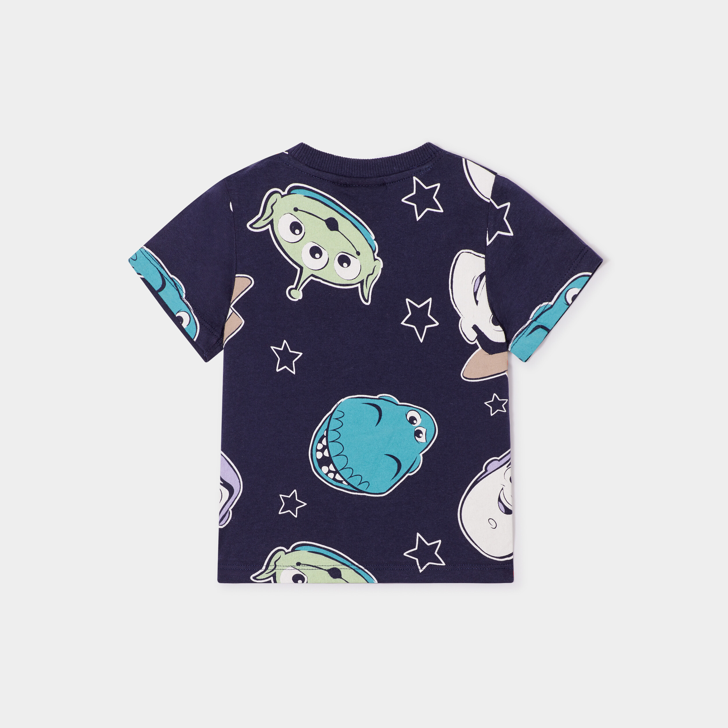 t shirt manches courtes coton toy story bleu marine bebeg T-shirt manches courtes coton Toy Story bleu marine bébé garçon