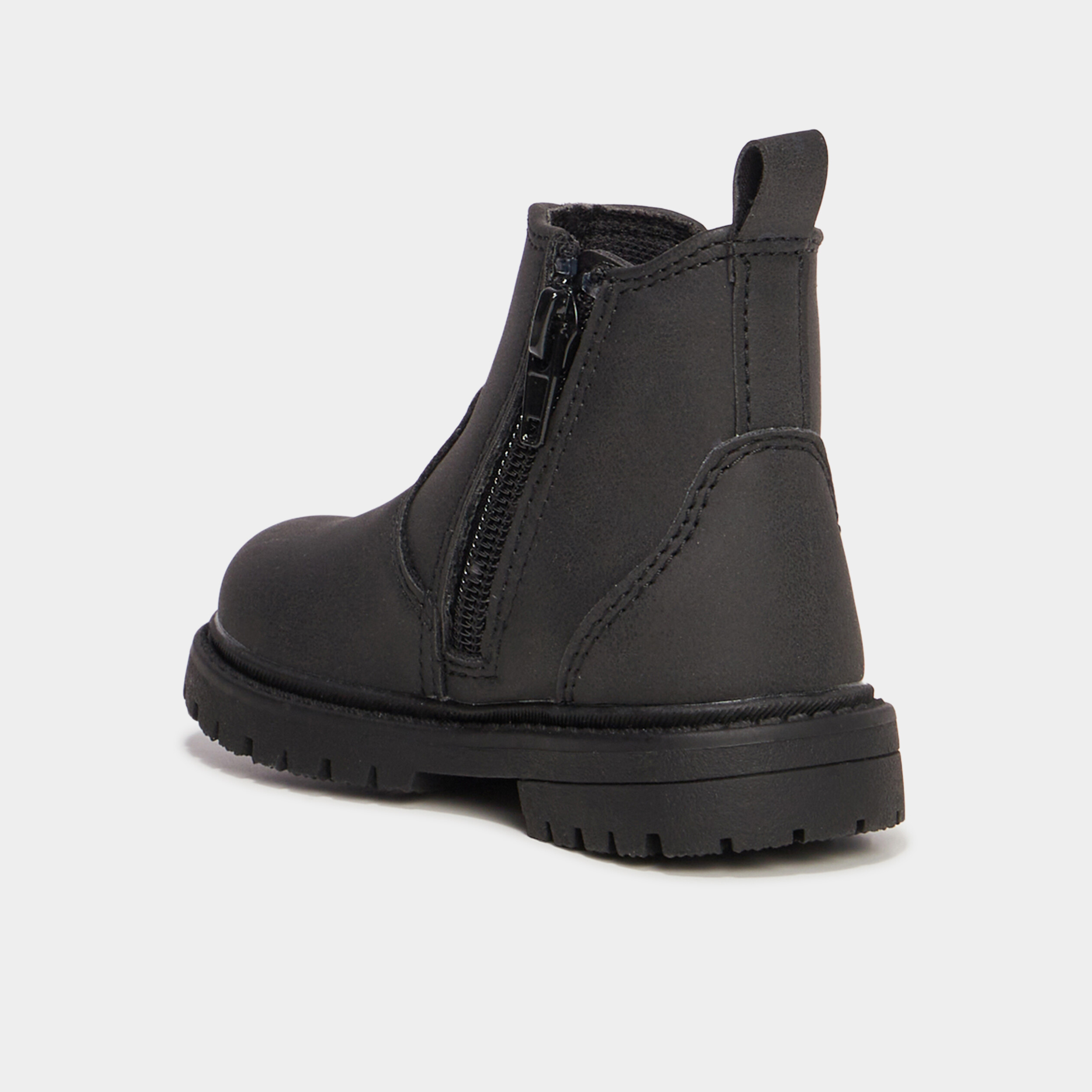 Bottines chelsea crantees Liberto noir bebe garcon La Halle