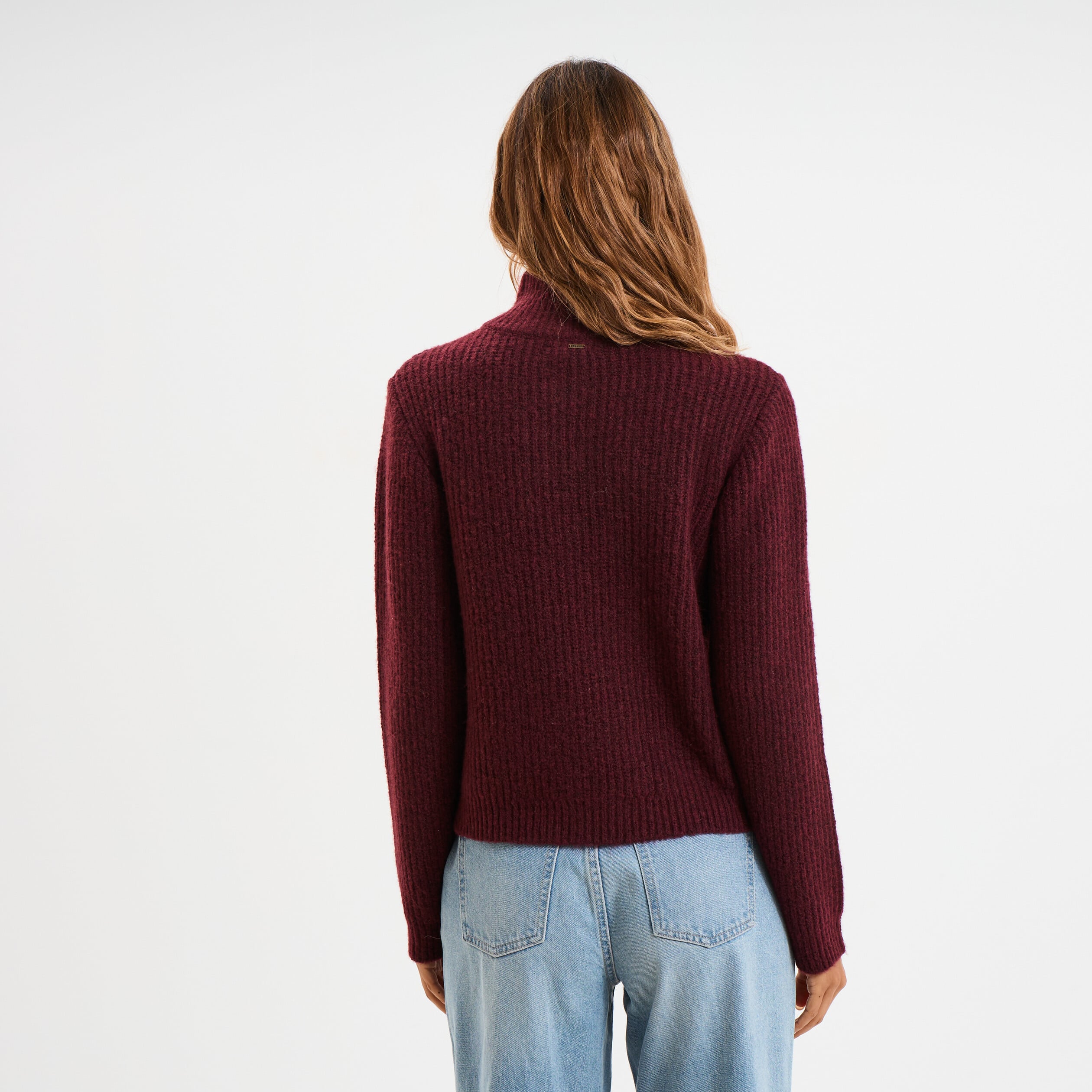 Crop-top à manches longues - Violet - - 6.00