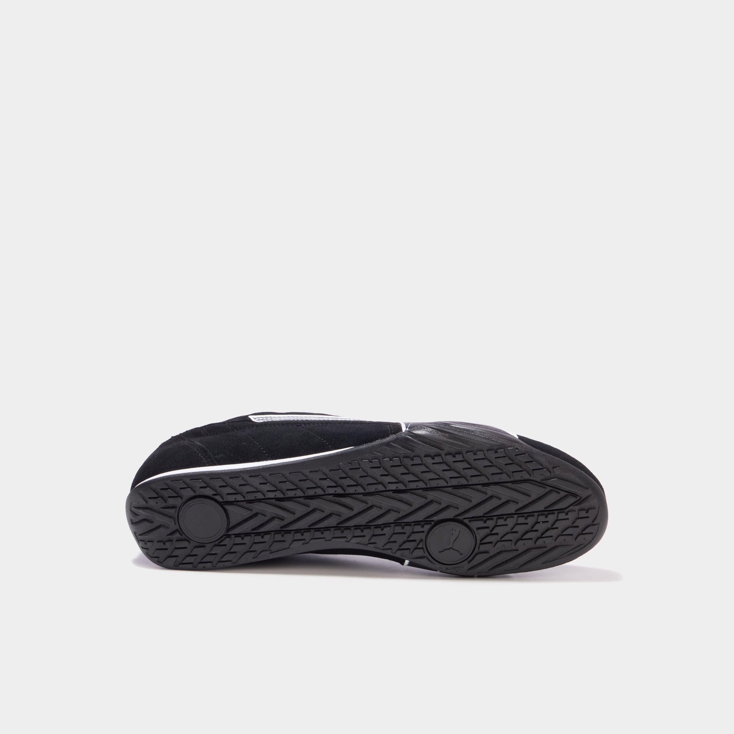 Baskets running en cuir Puma Catch SD noir homme