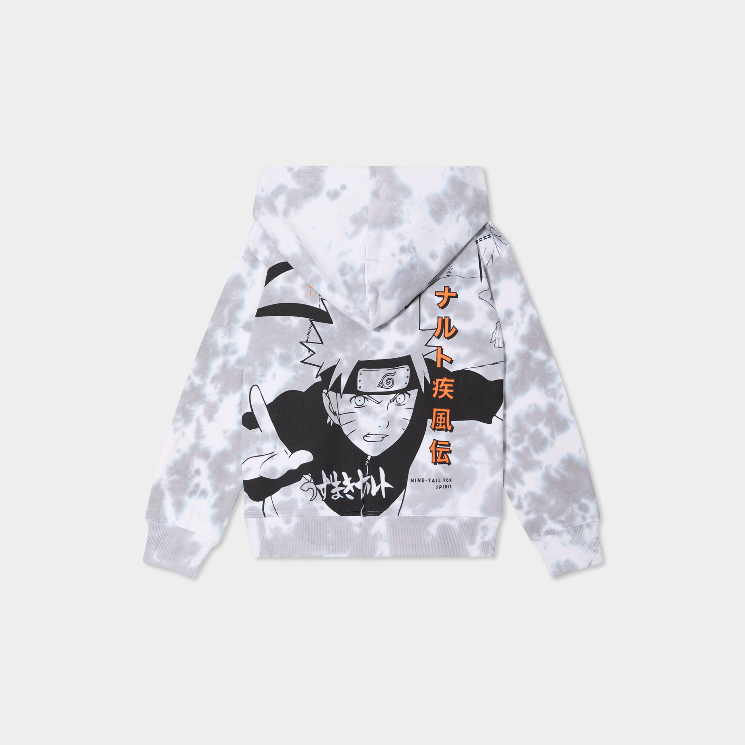 Sweat à capuche hoodie Naruto multicolore garçon
