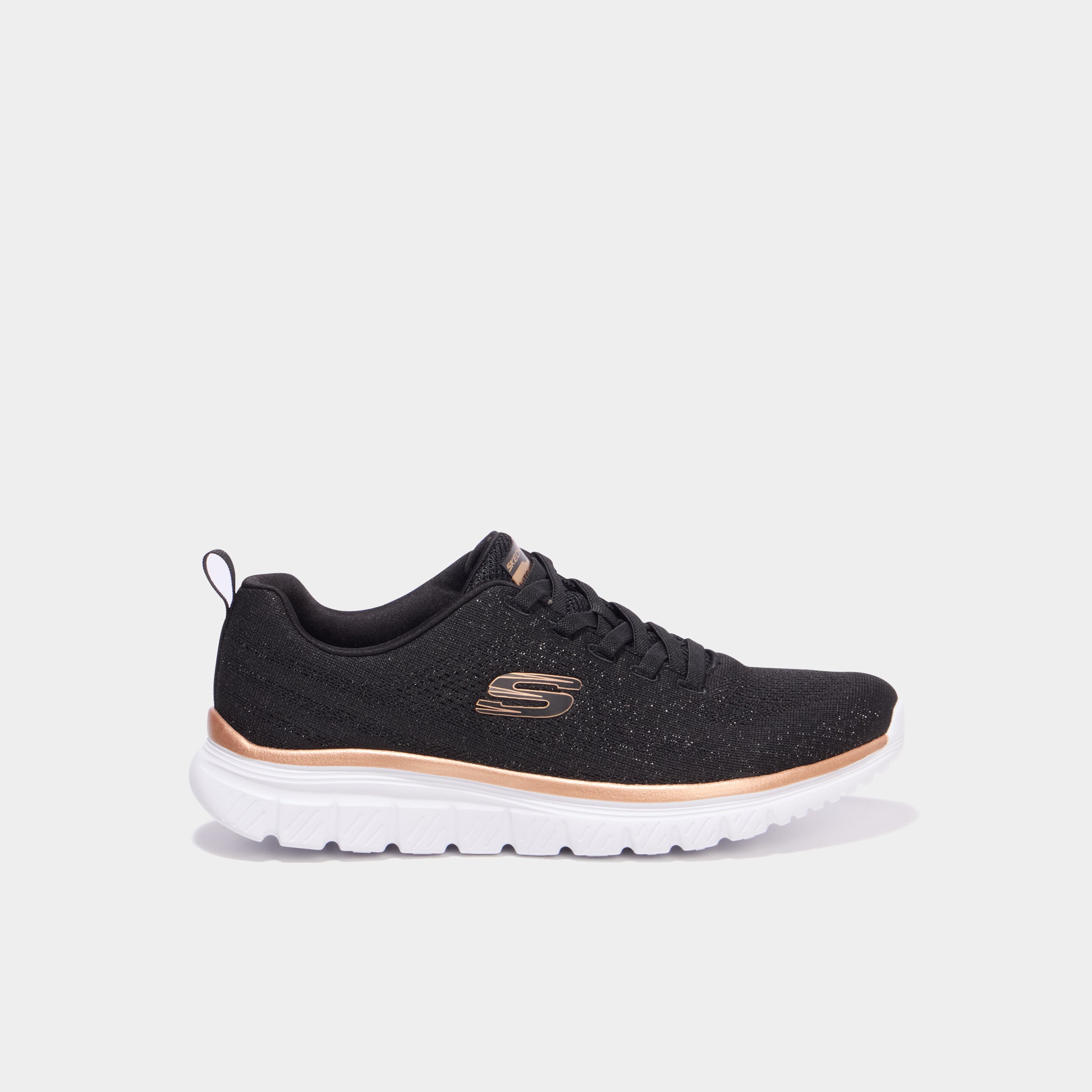 Baskets running Skechers Graceful noir femme