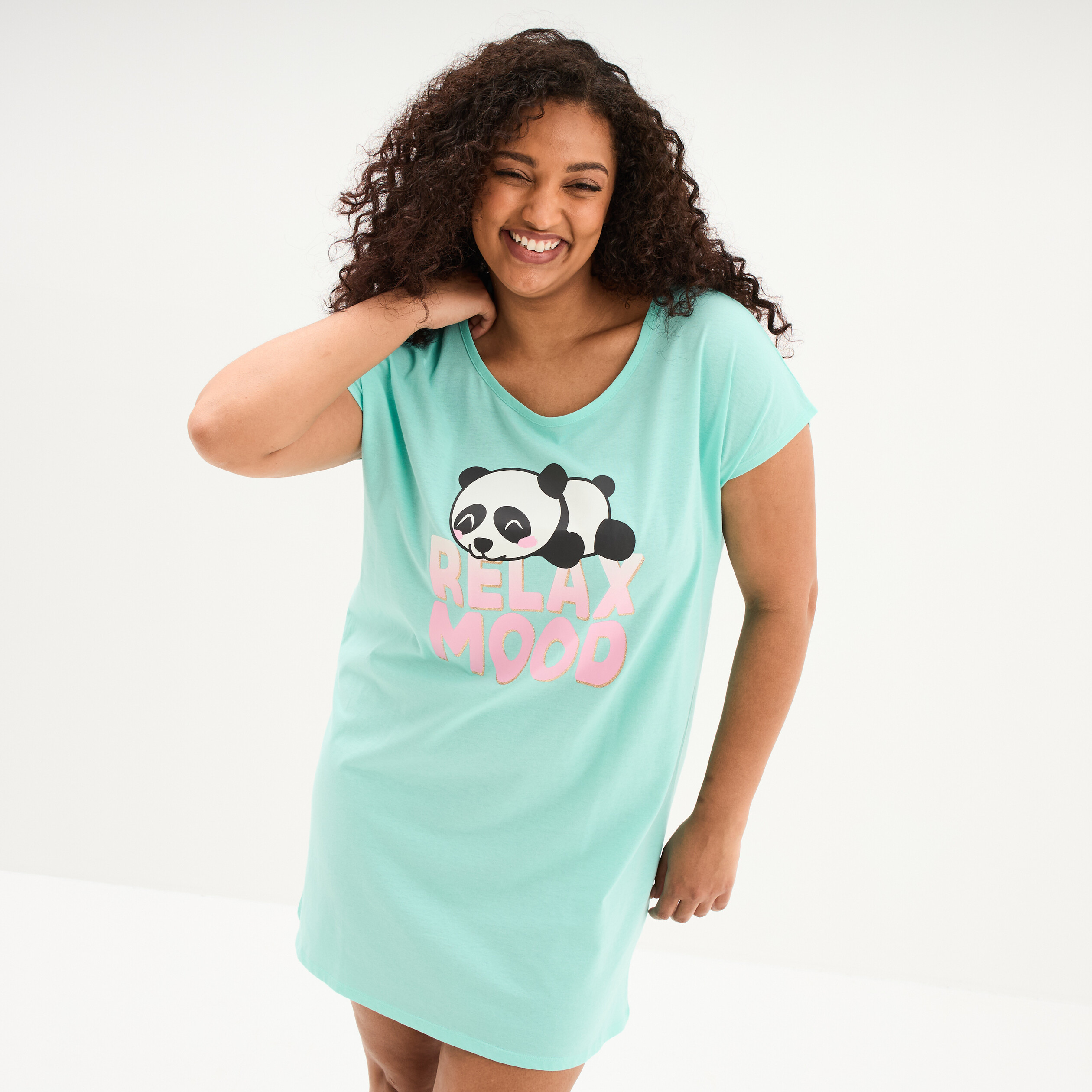 MAGIC ARMOR Chemise de nuit pour femme en coton pour vêtements de nuit, vêtements de détente, chemise de nuit ample et confortable à manches courtes, tailles S à XXL, bordeaux, XL