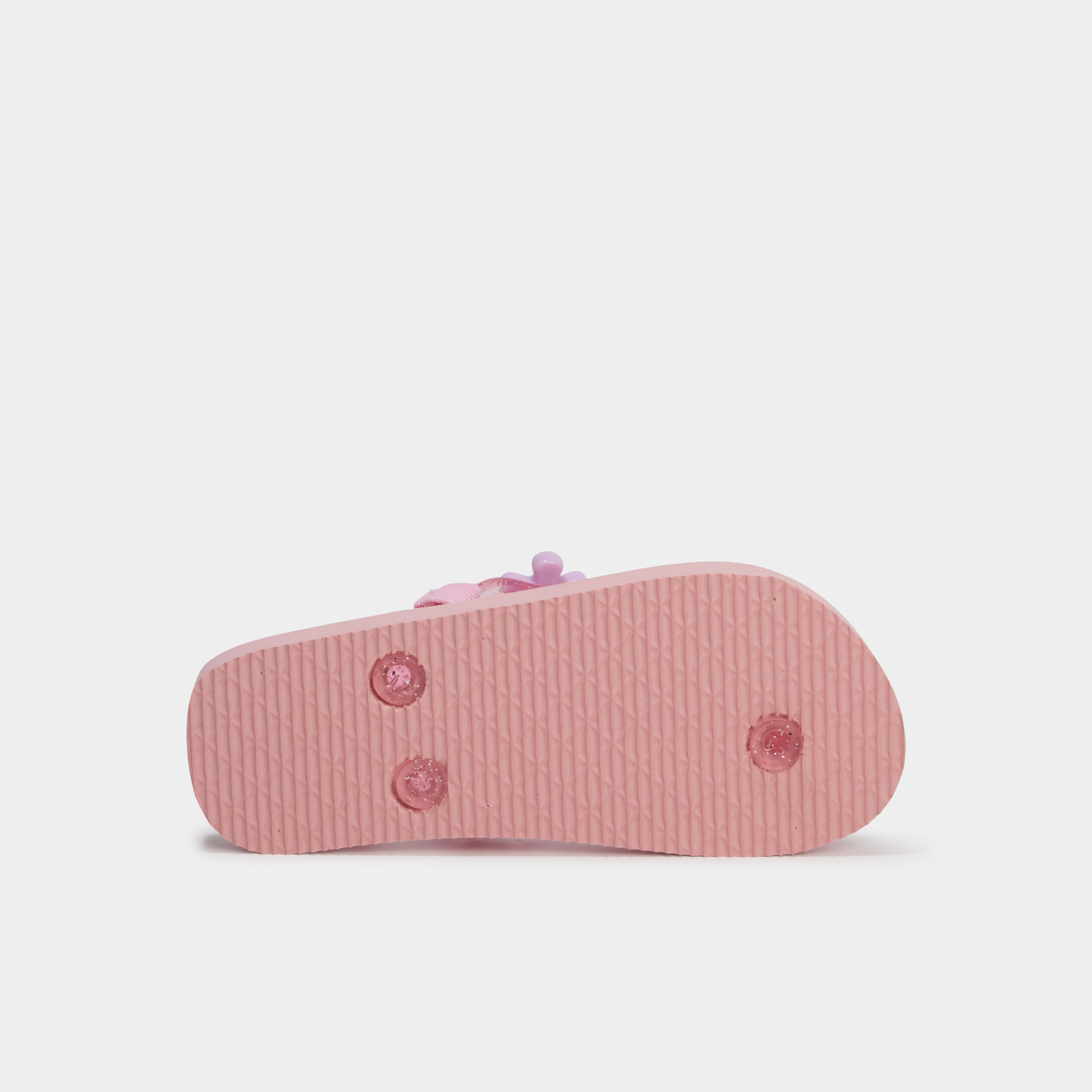 Tongs d&eacute;tails fantaisie rose fille