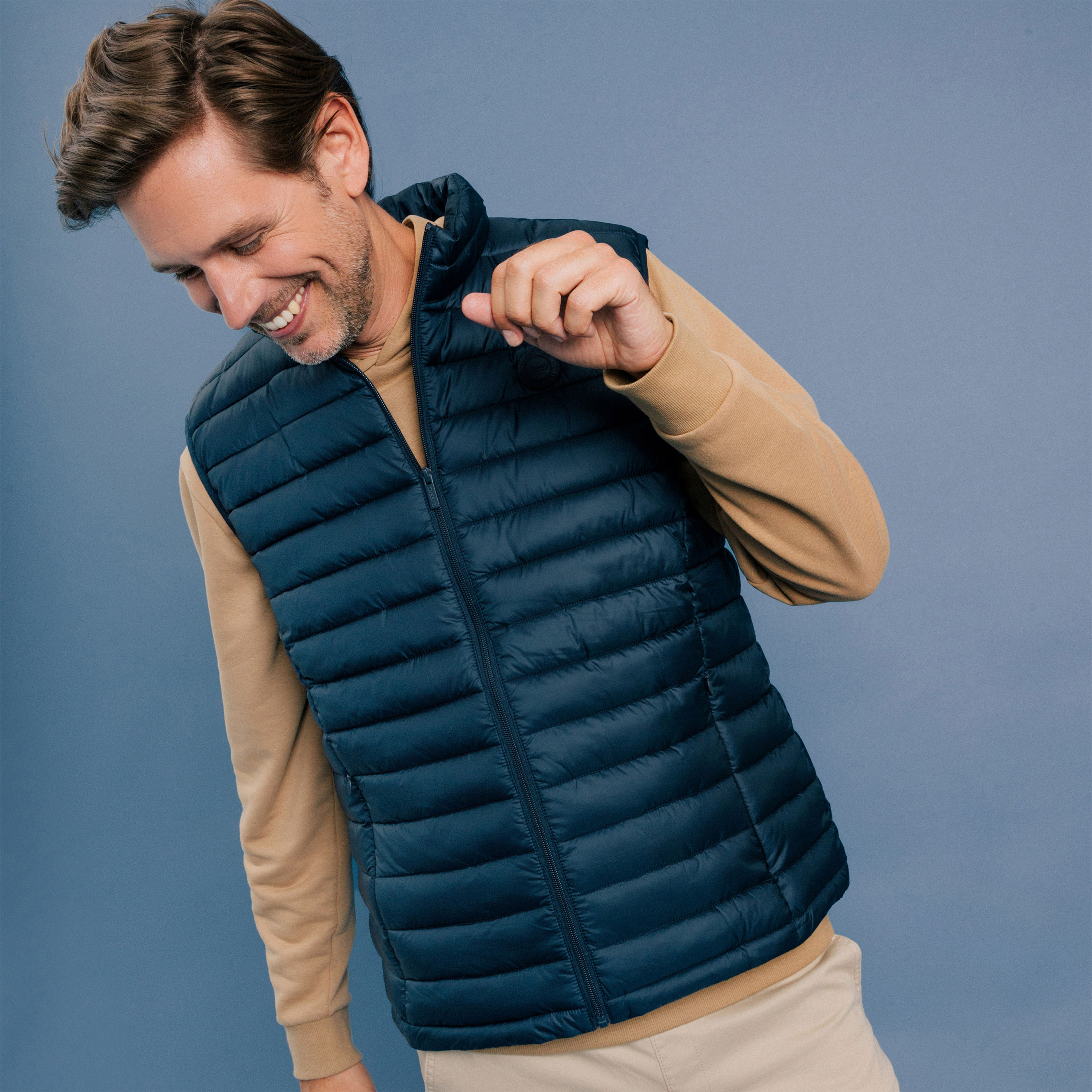 Doudoune Sans Manches BOSS Hommes V Thor 2 - Tissu Déperlant Regular Fit - Style Décontracté