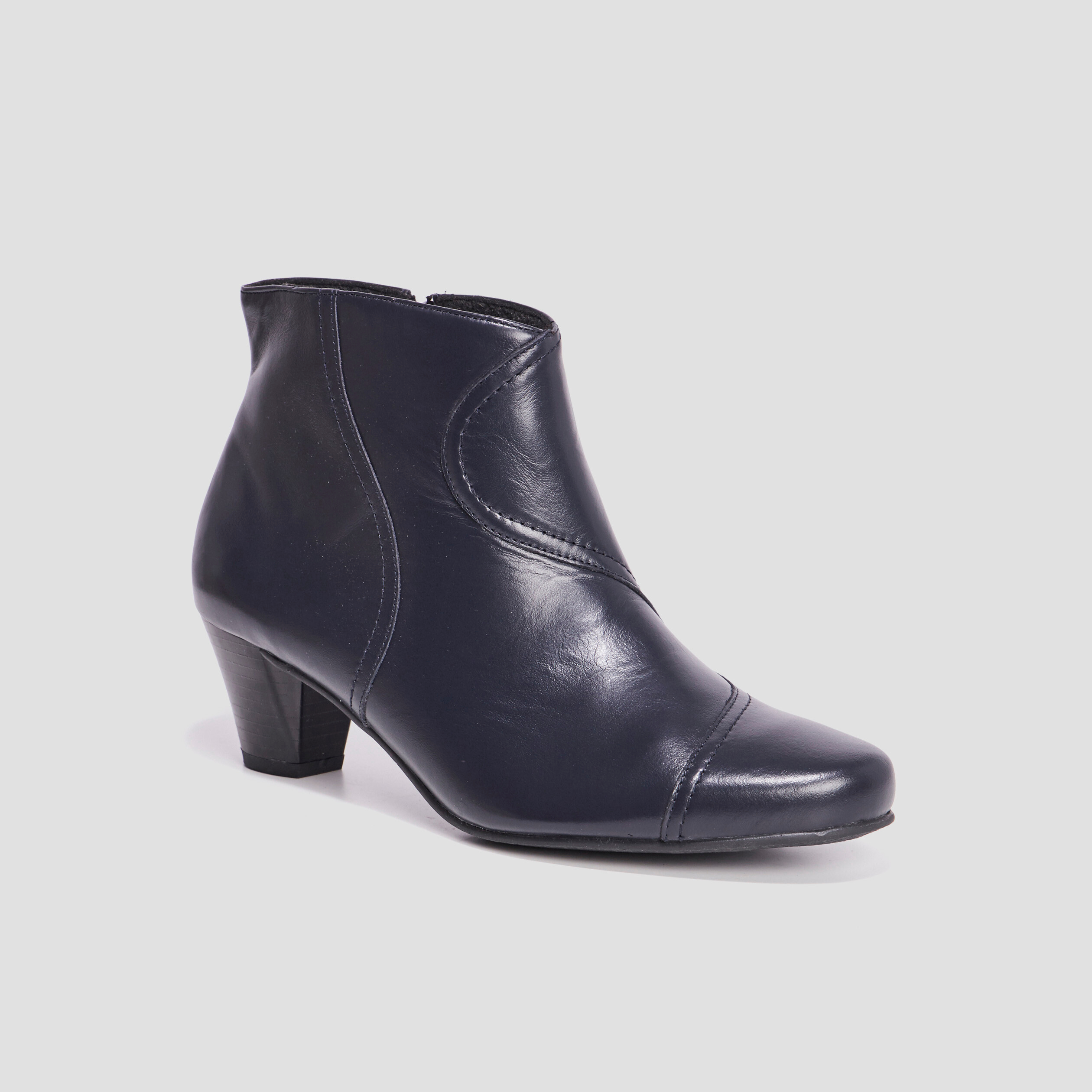 Bottines Femme Confortables - Imperméables Antidérapantes - Petit Talon - Enfilage Rapide - Parfaites Pour L'hiver Et Le Quotidien