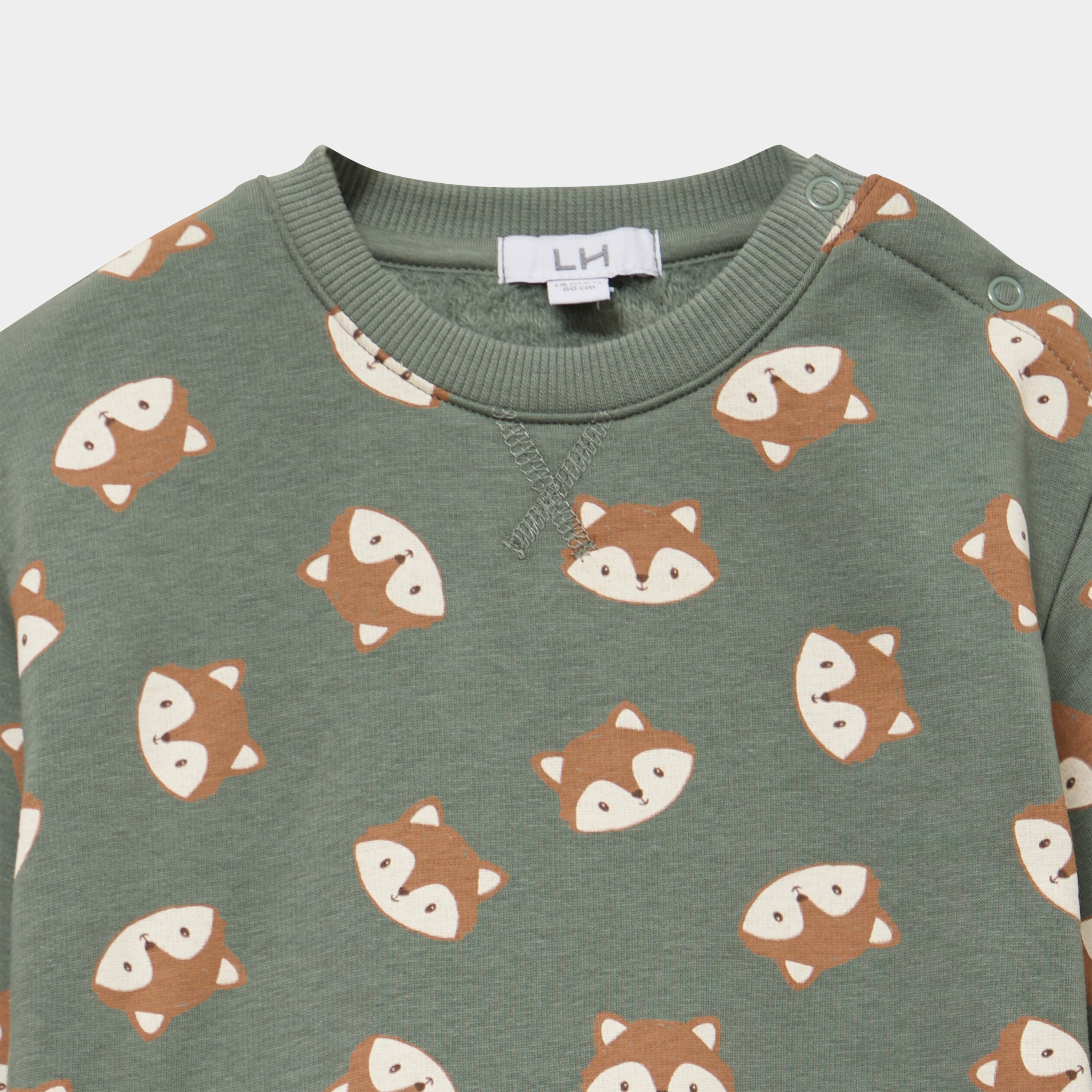 Ensemble 2 pi&egrave;ces sweat et pantalon vert kaki b&eacute;b&eacute; gar&ccedil;on
