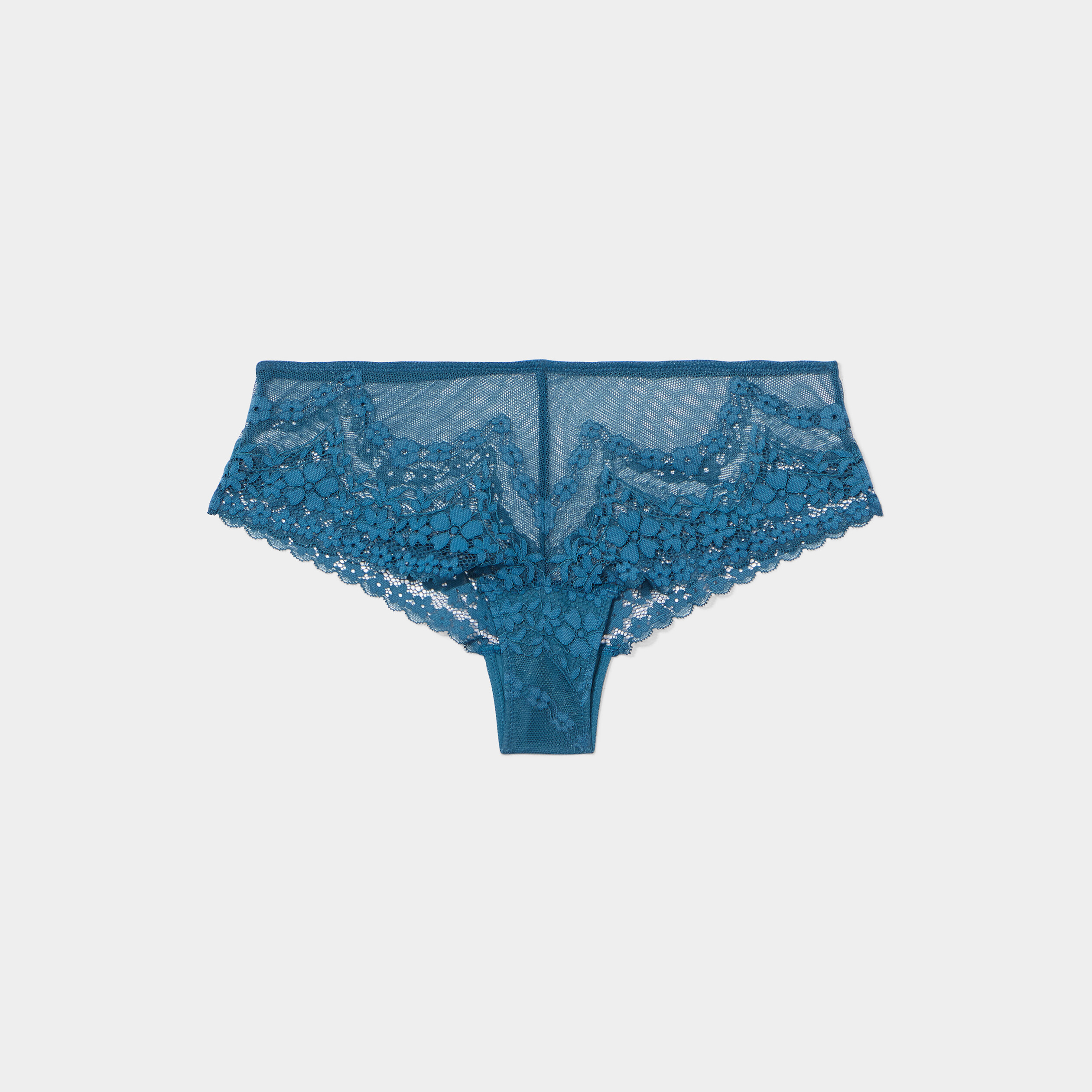 Shorty Dentelle Bleu Taille 38 - Neuf Avec étiquettes, Sous-vêtement Féminin élégant Et Confortable