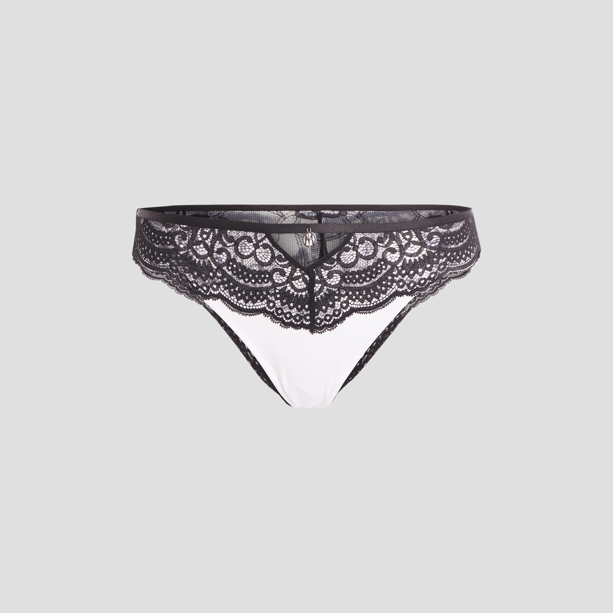 culotte avec micro dentelle blanc femme Culotte avec micro dentelle blanc femme