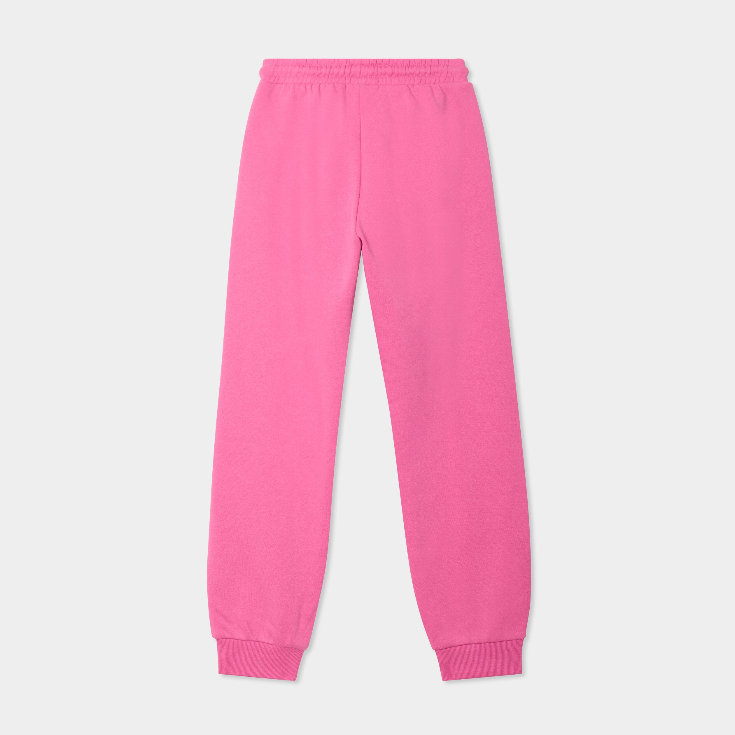 pantalon de jogging molleton rose fushia fille Pantalon de jogging molleton rose fushia fille