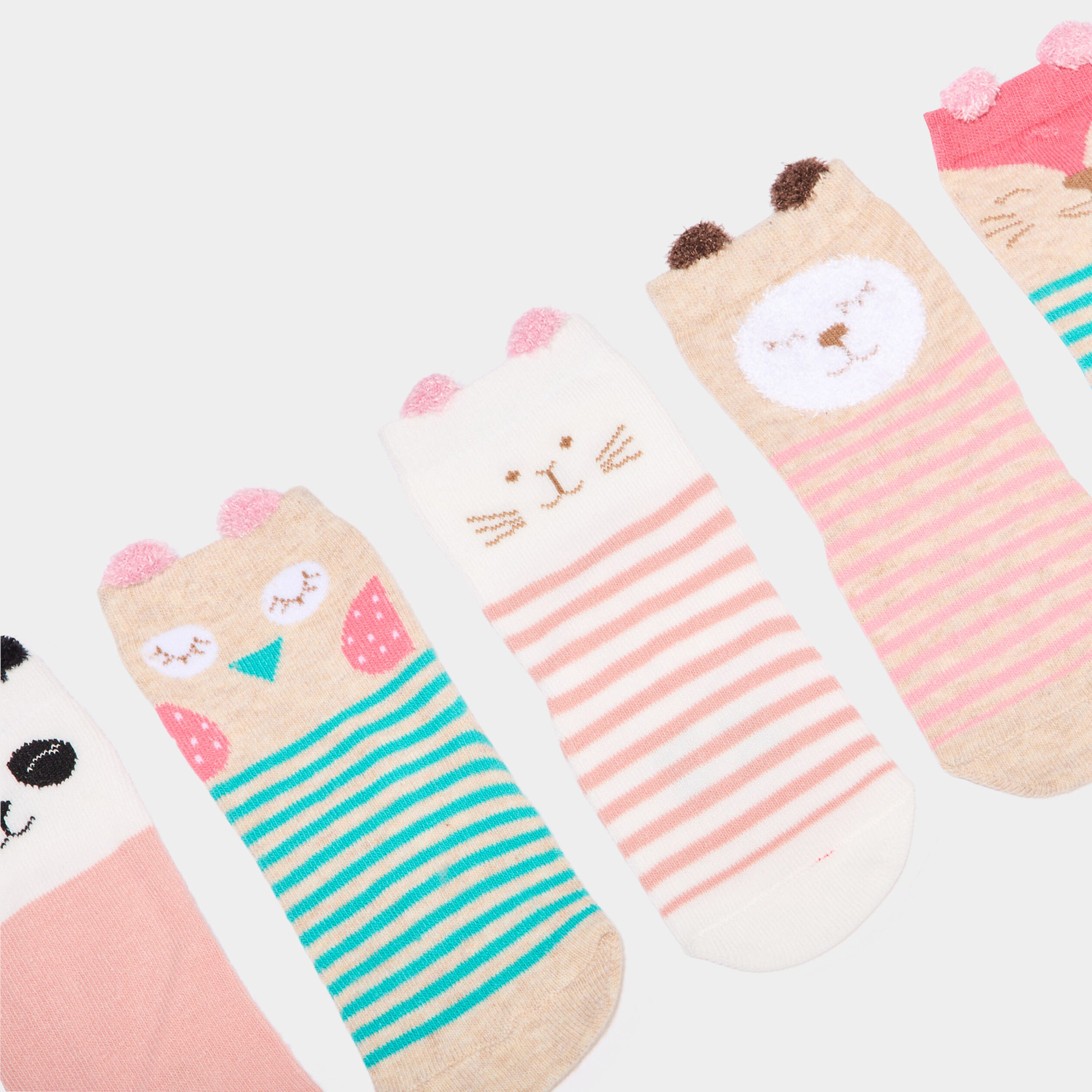 Lot 5 paires chaussettes multicolore bébé garçon