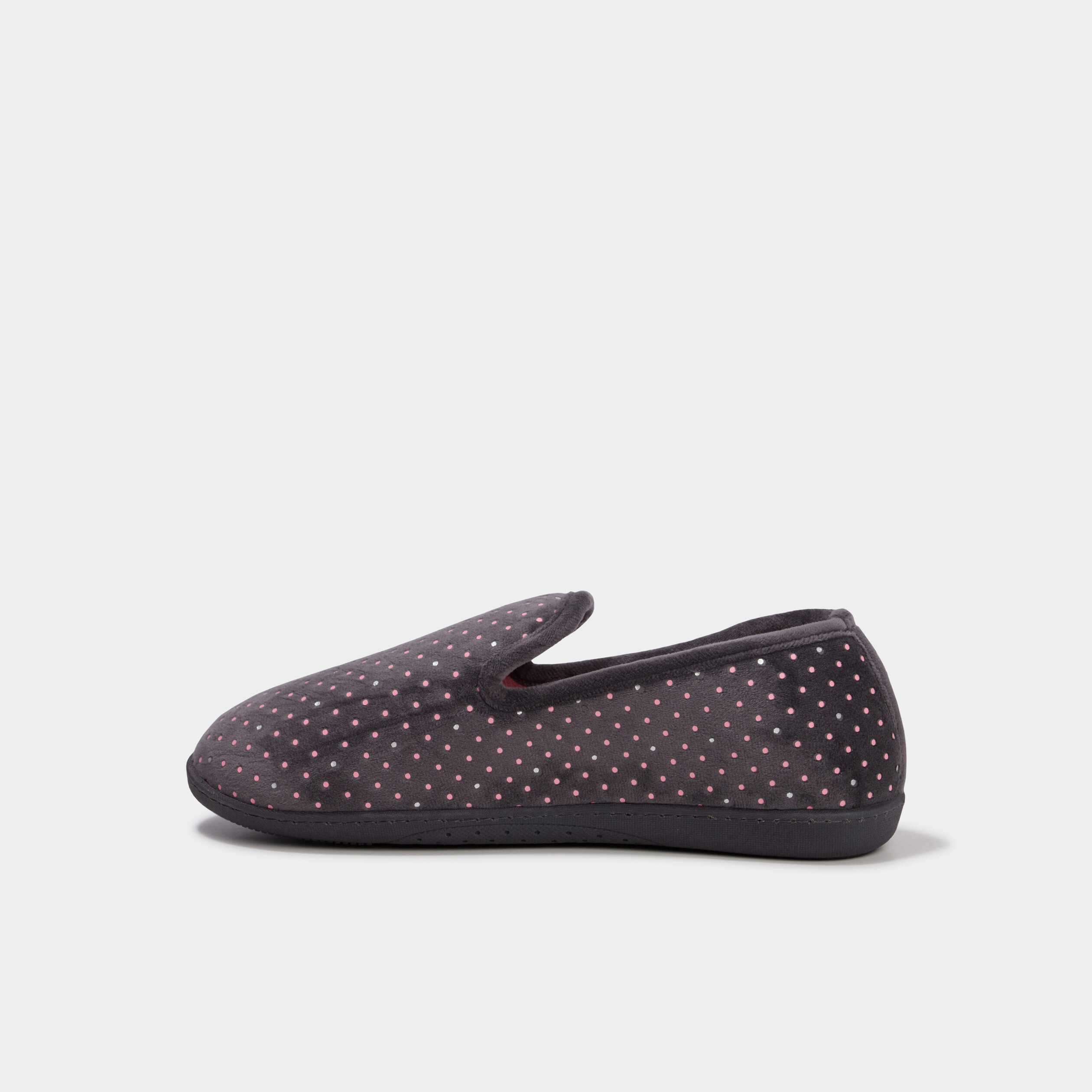 Chaussons Isotoner rose femme