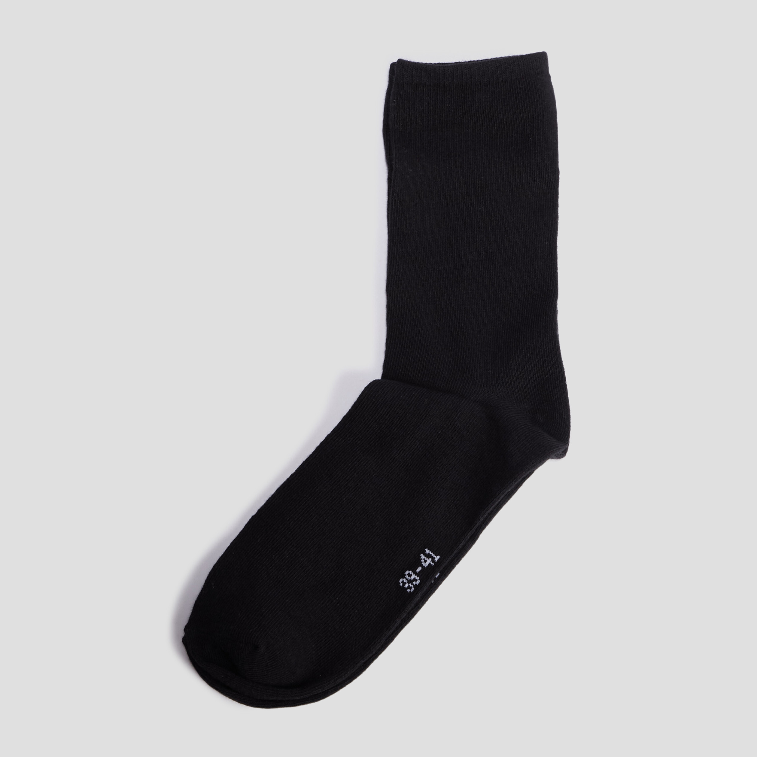 Lot 10 paires chaussettes noir femme