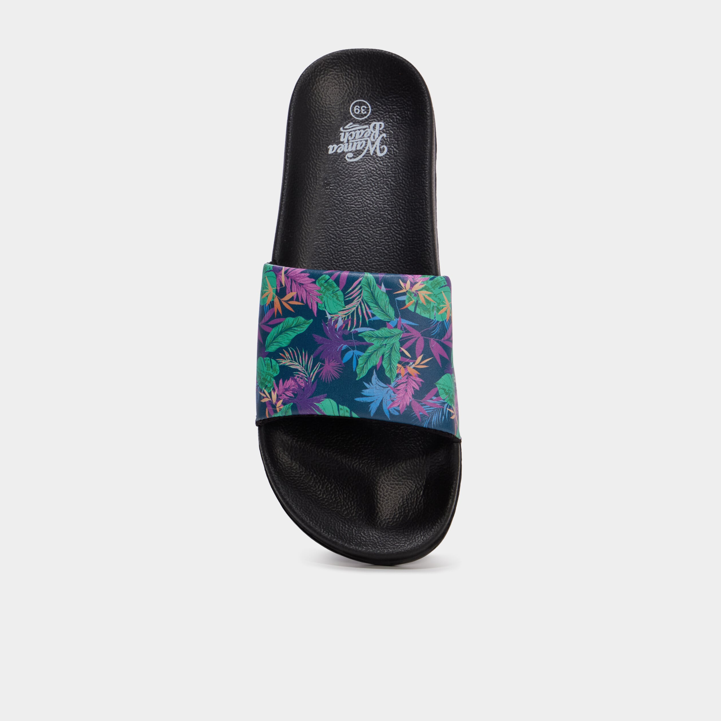 Claquettes de plage multicolore femme