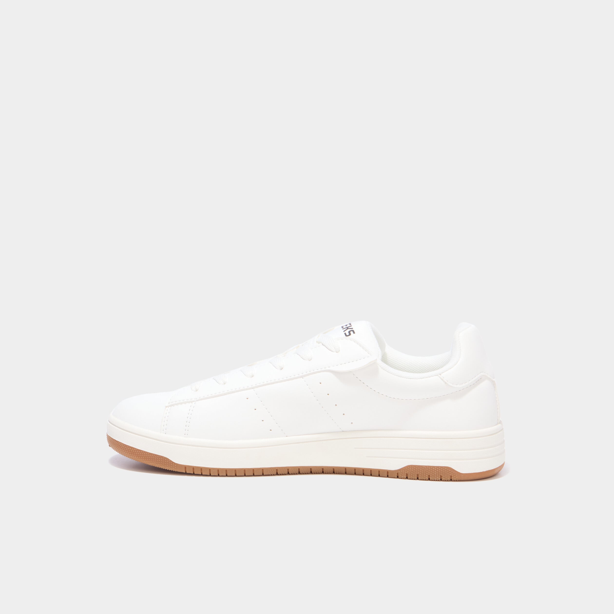 Tennis basses avec lacets blanc homme