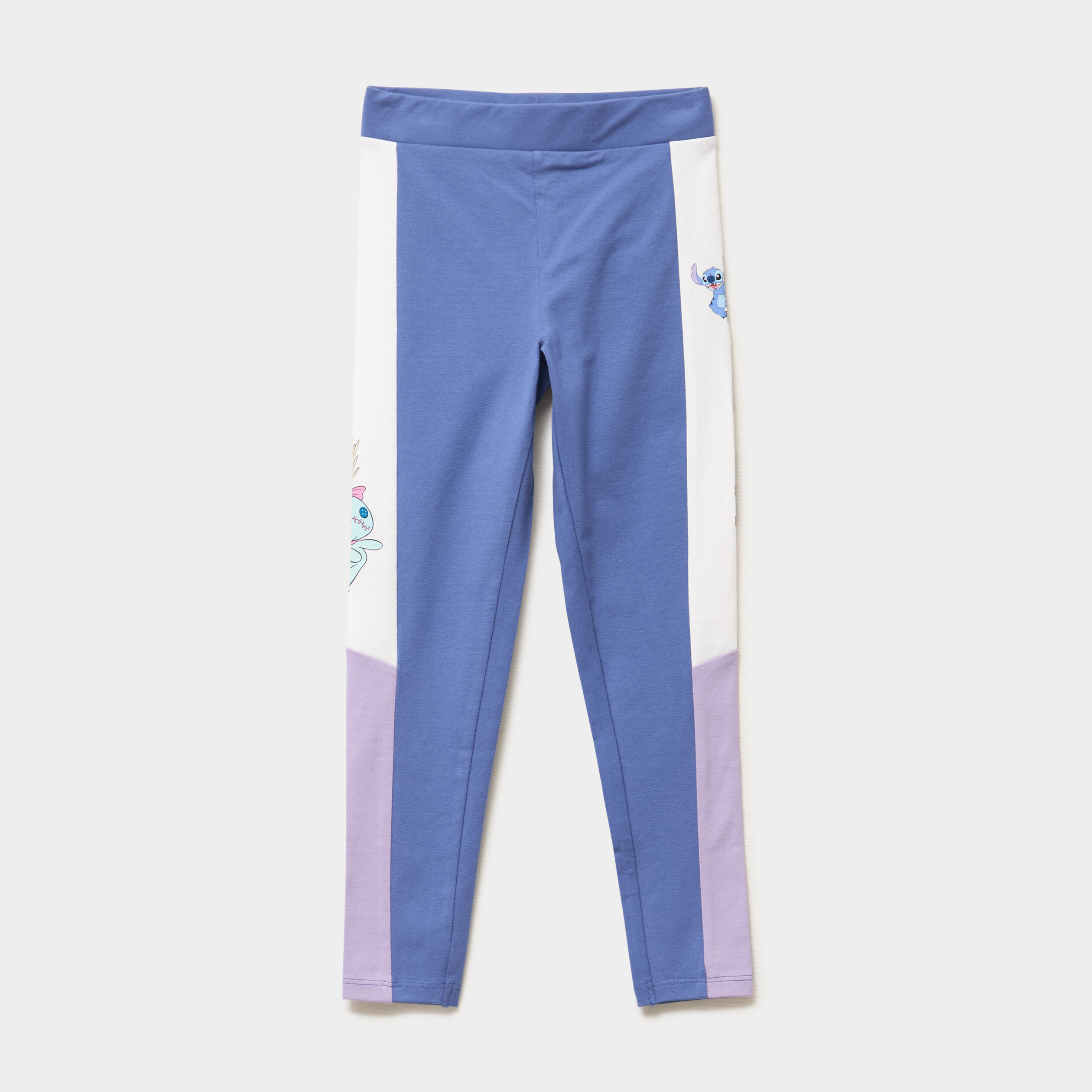 legging coton majoritaire stitch multicolore fille Legging coton majoritaire Stitch multicolore fille
