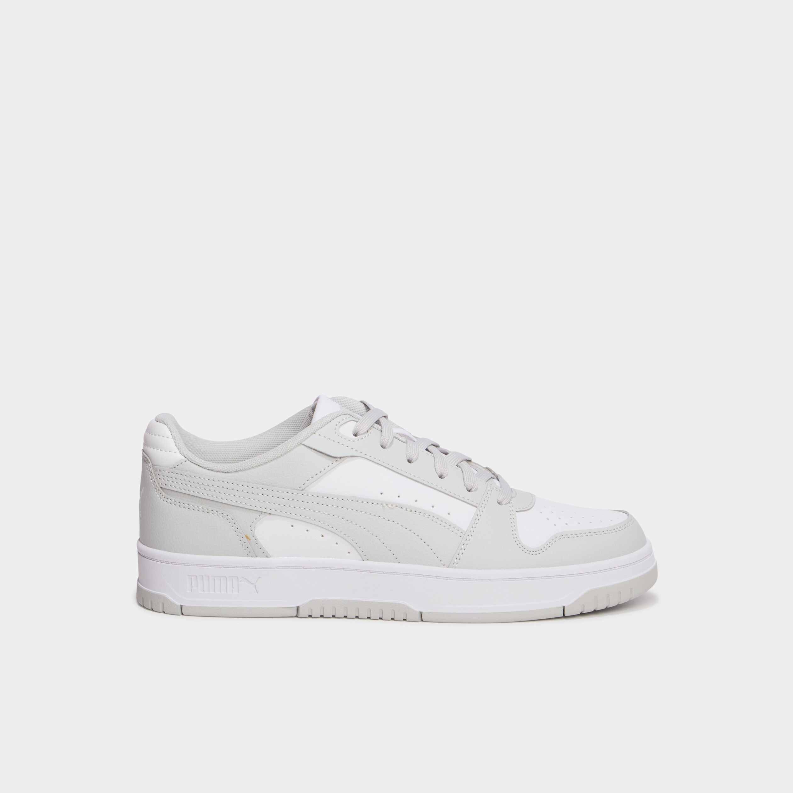 Baskets &agrave; lacets Puma Rebound Slam gris clair homme