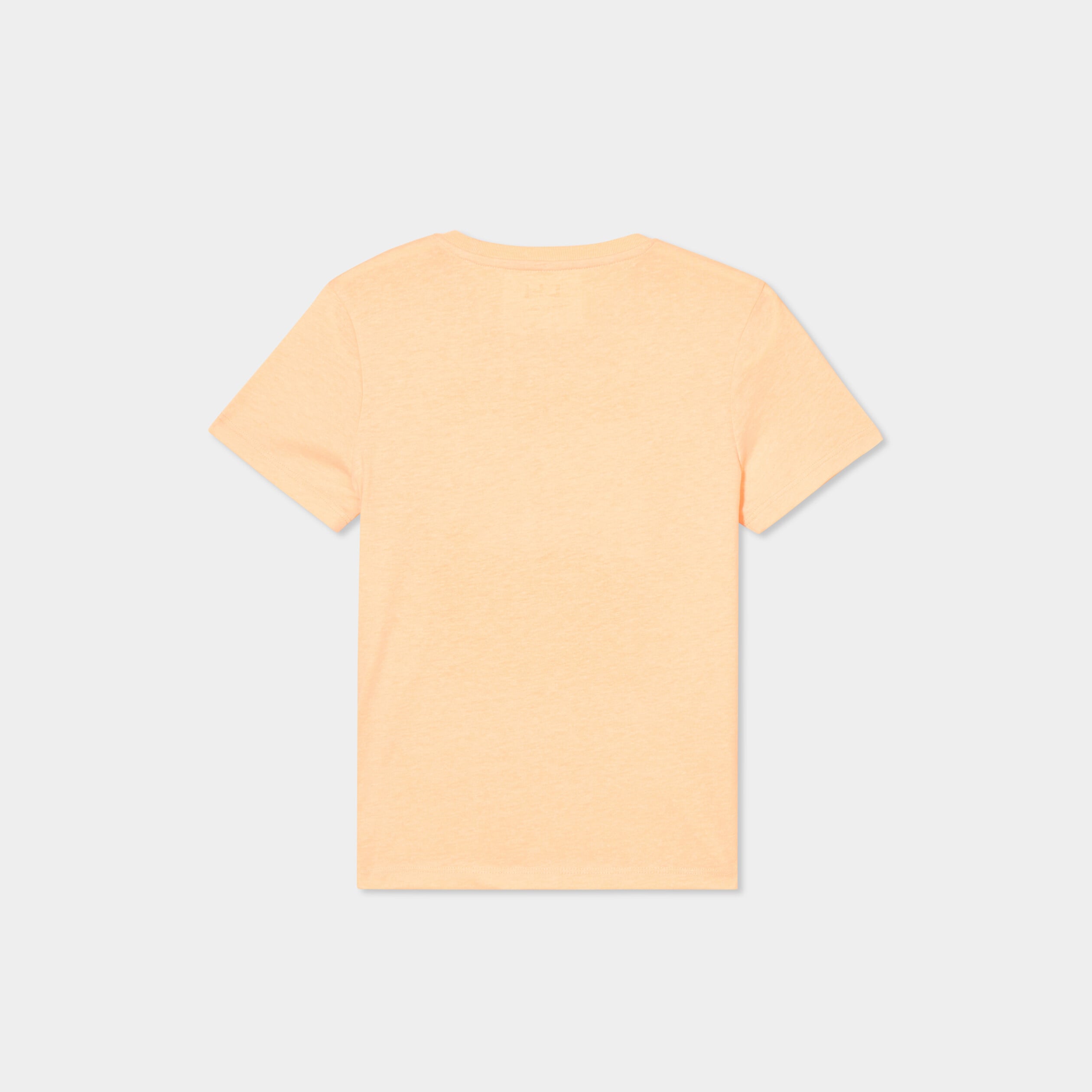 Ensemble short et t-shirt coton orange fluo gar&ccedil;on