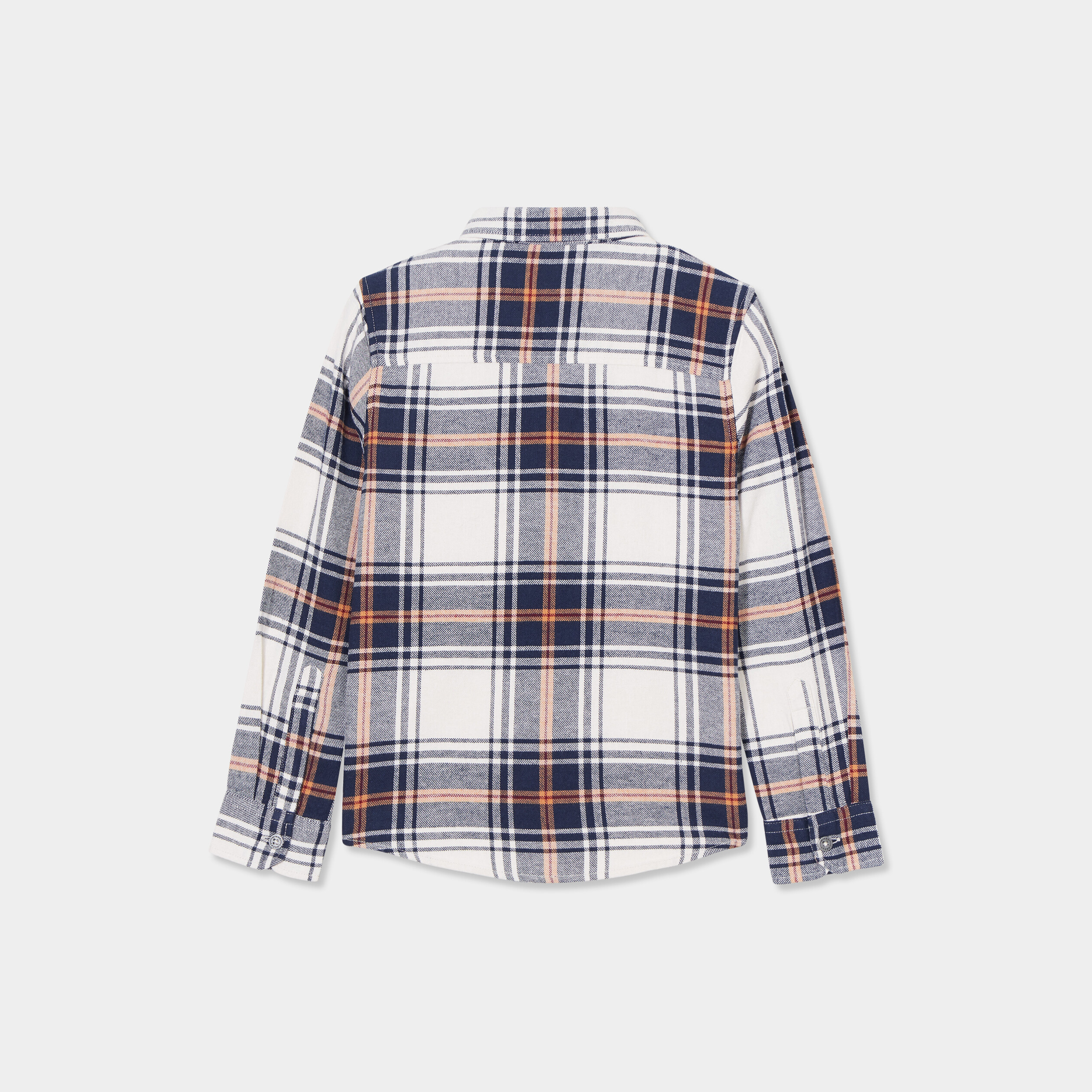 ensemble chemise et t shirt coton creeks ecru garcon Ensemble chemise et t-shirt coton Creeks ecru garçon