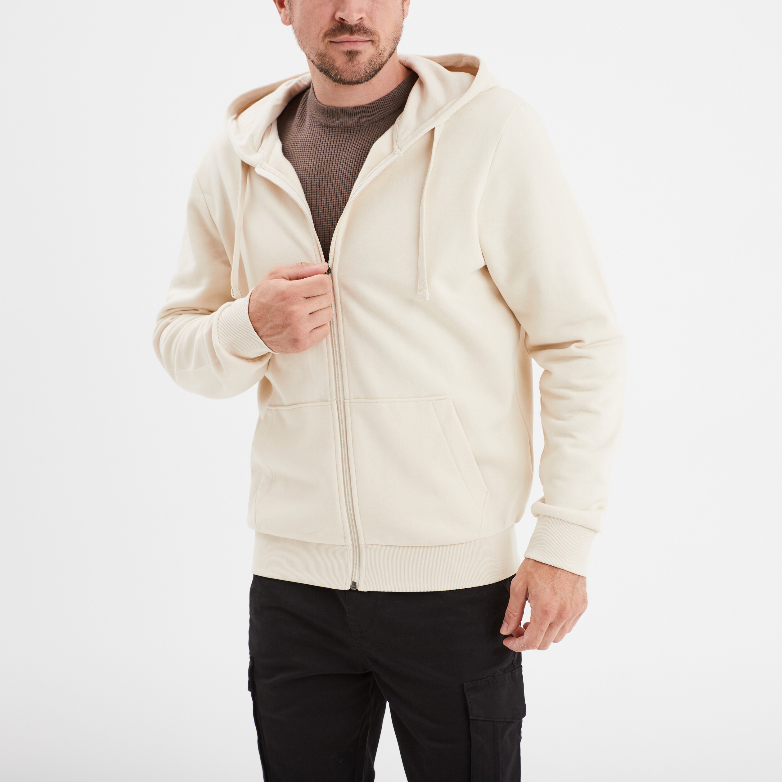 Sweat Capuche Gilet Avec Capuche Homme Capuche Noir Gilet Sweat