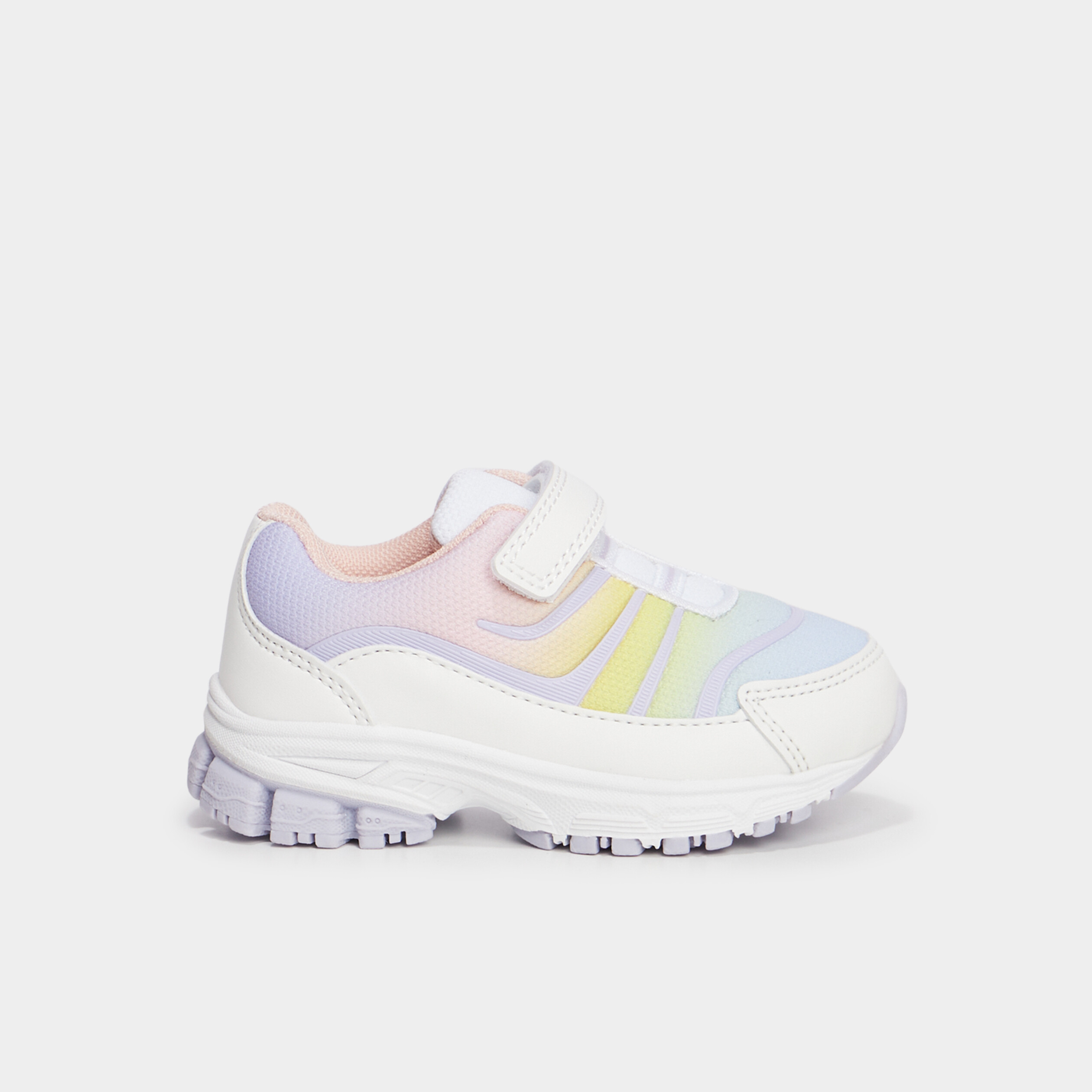 Baskets running &agrave; scratchs Liberto multicolore b&eacute;b&eacute; fille