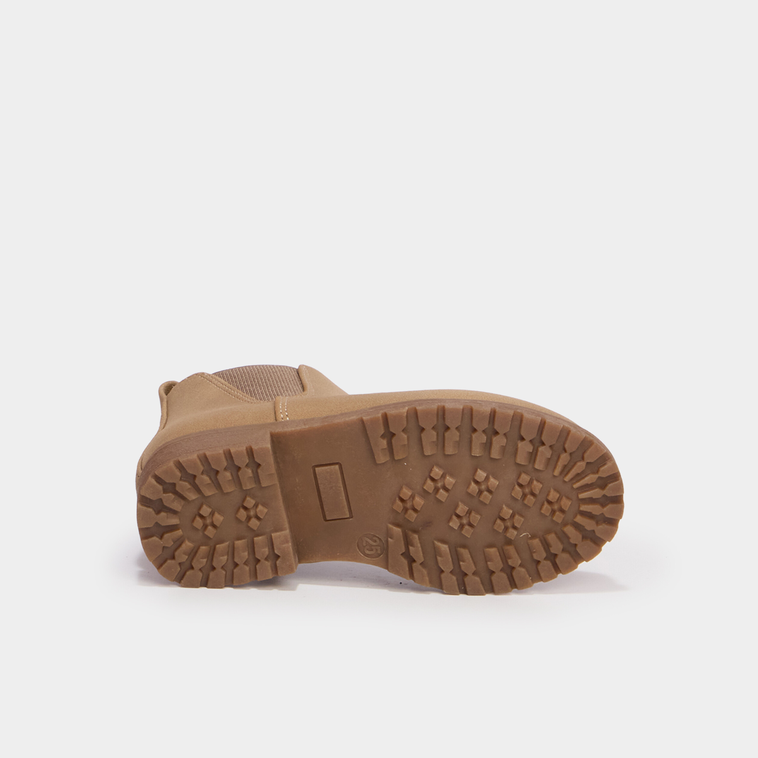 Boots chelsea zipp&eacute;es sable fille