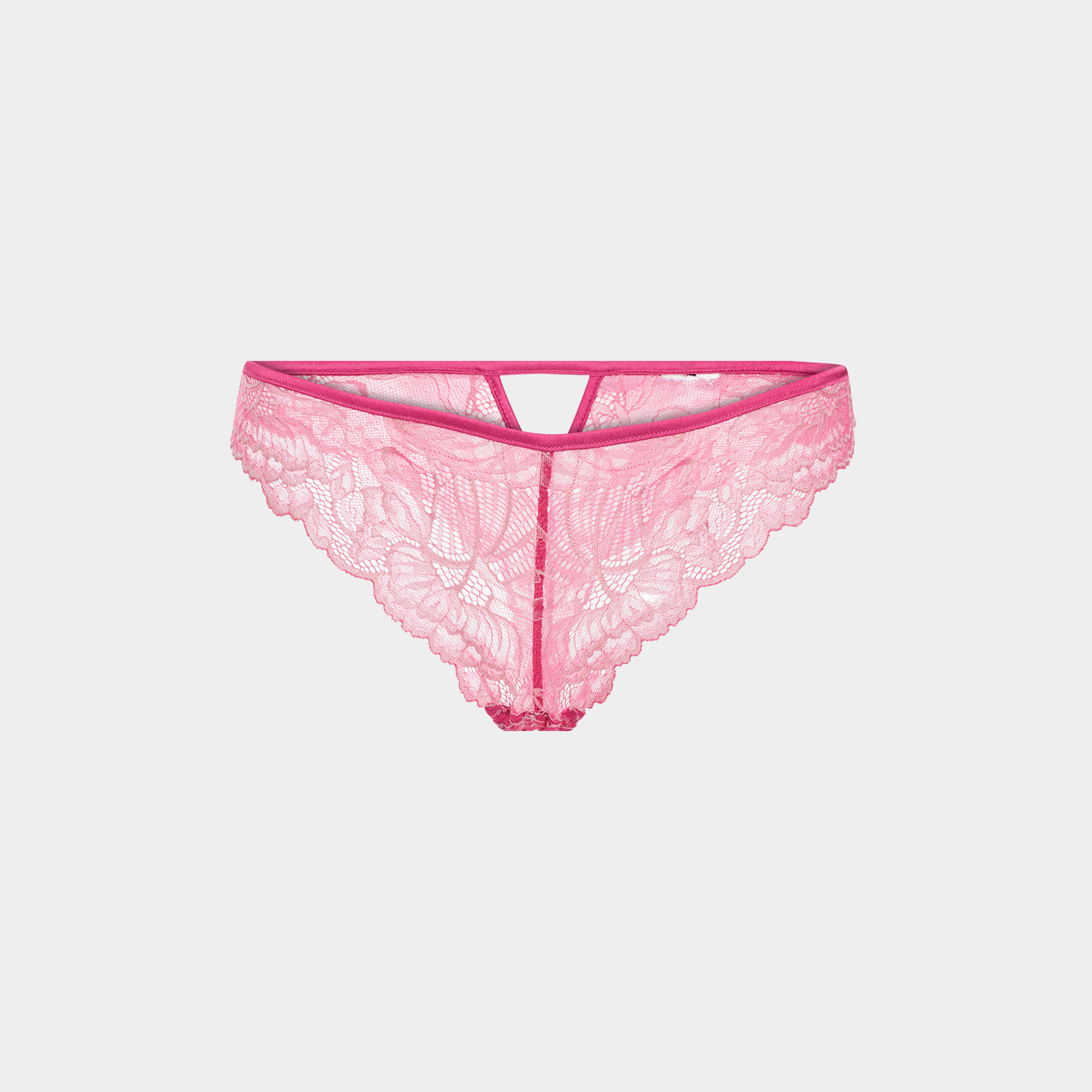 tanga en dentelle rose fushia femme Tanga en dentelle rose fushia femme