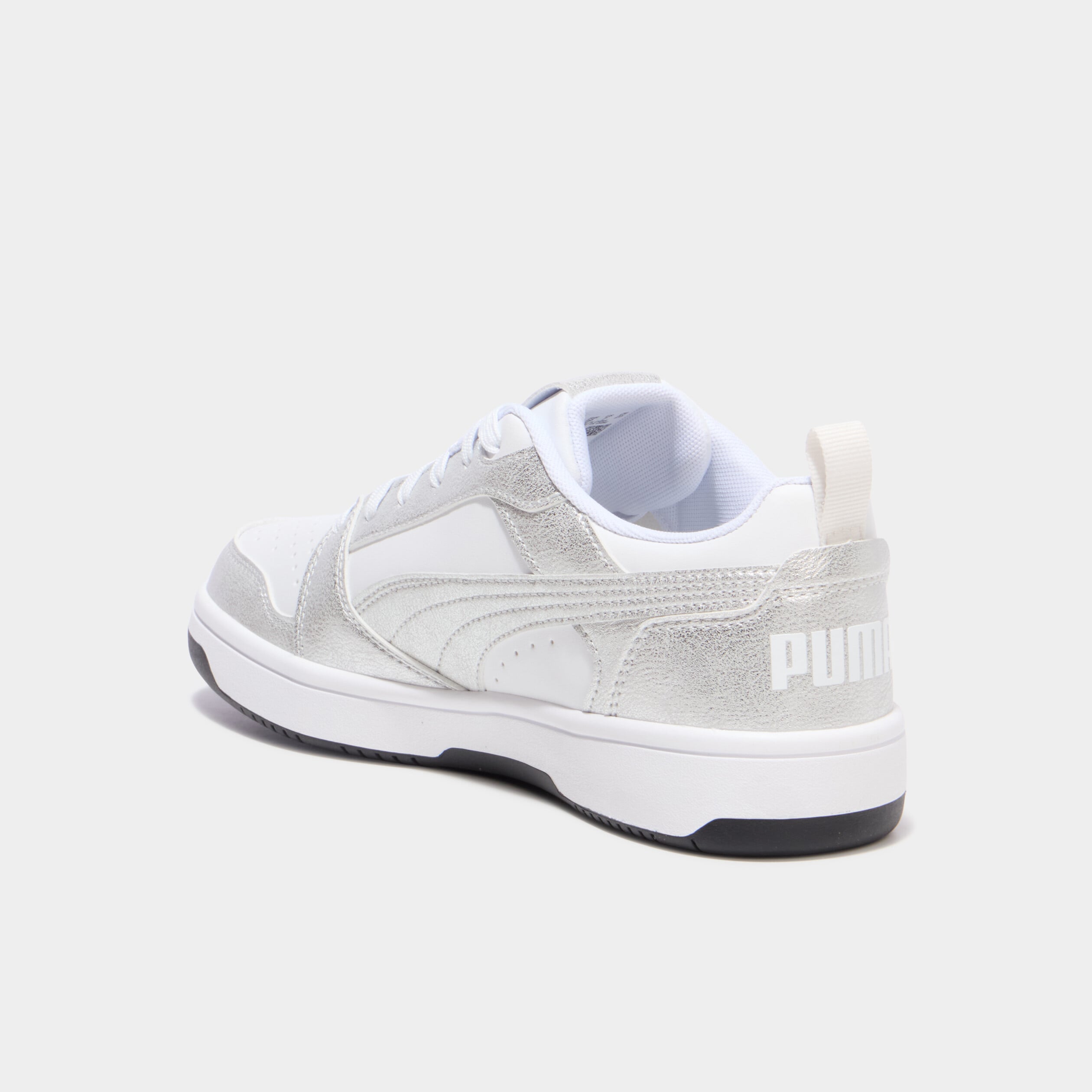 Tennis Rebound V6 Puma gris argent femme