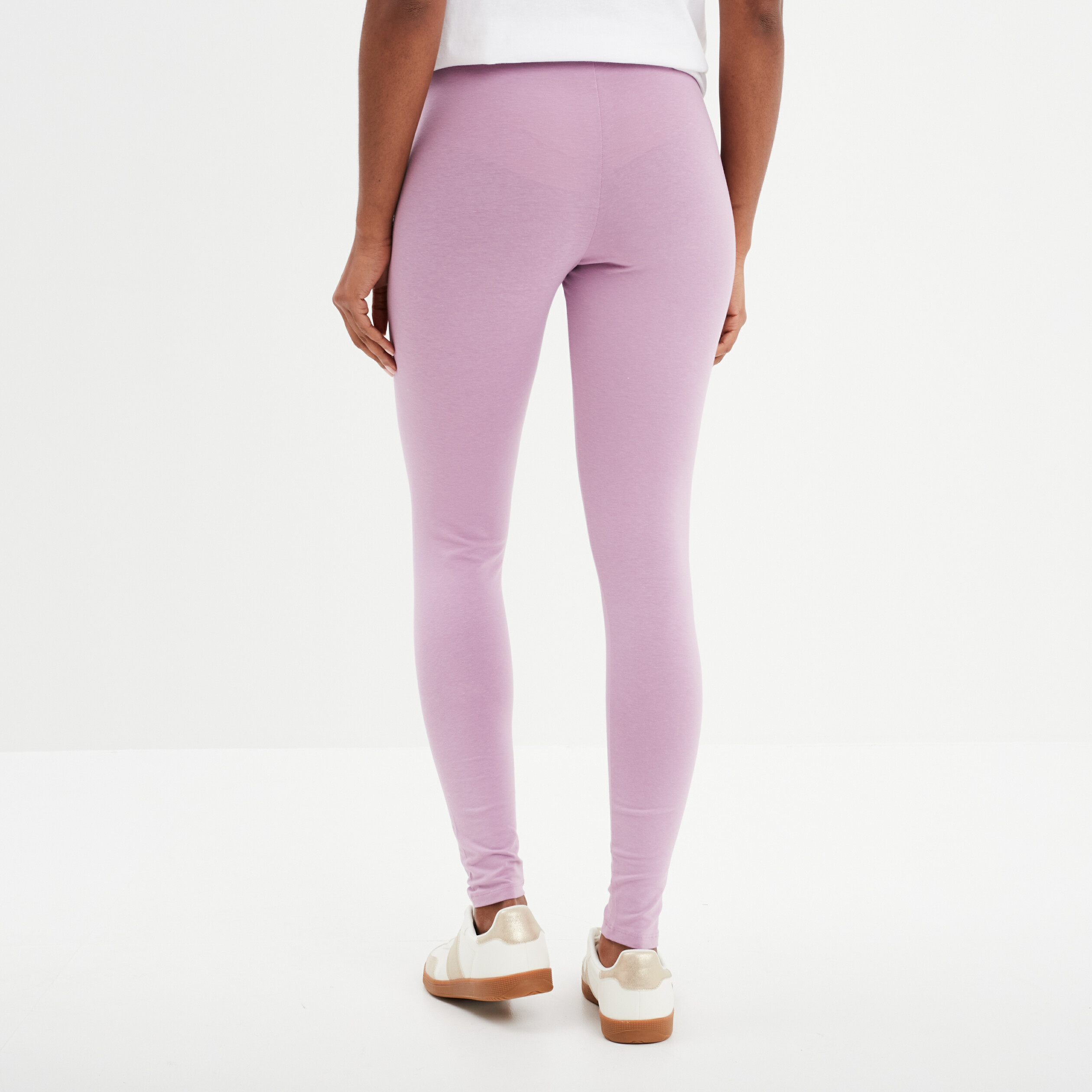 legging long taille haute parme femme Legging long taille haute parme femme