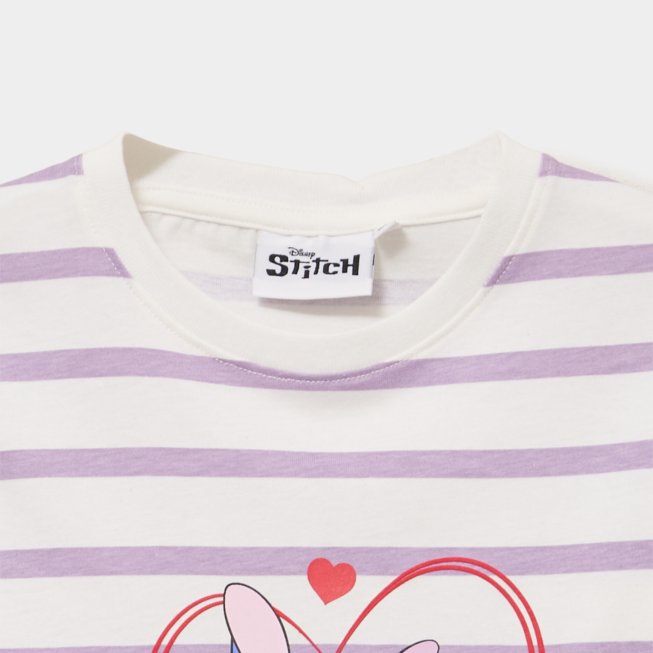 T-shirt manches longues coton Stitch multicolore fille