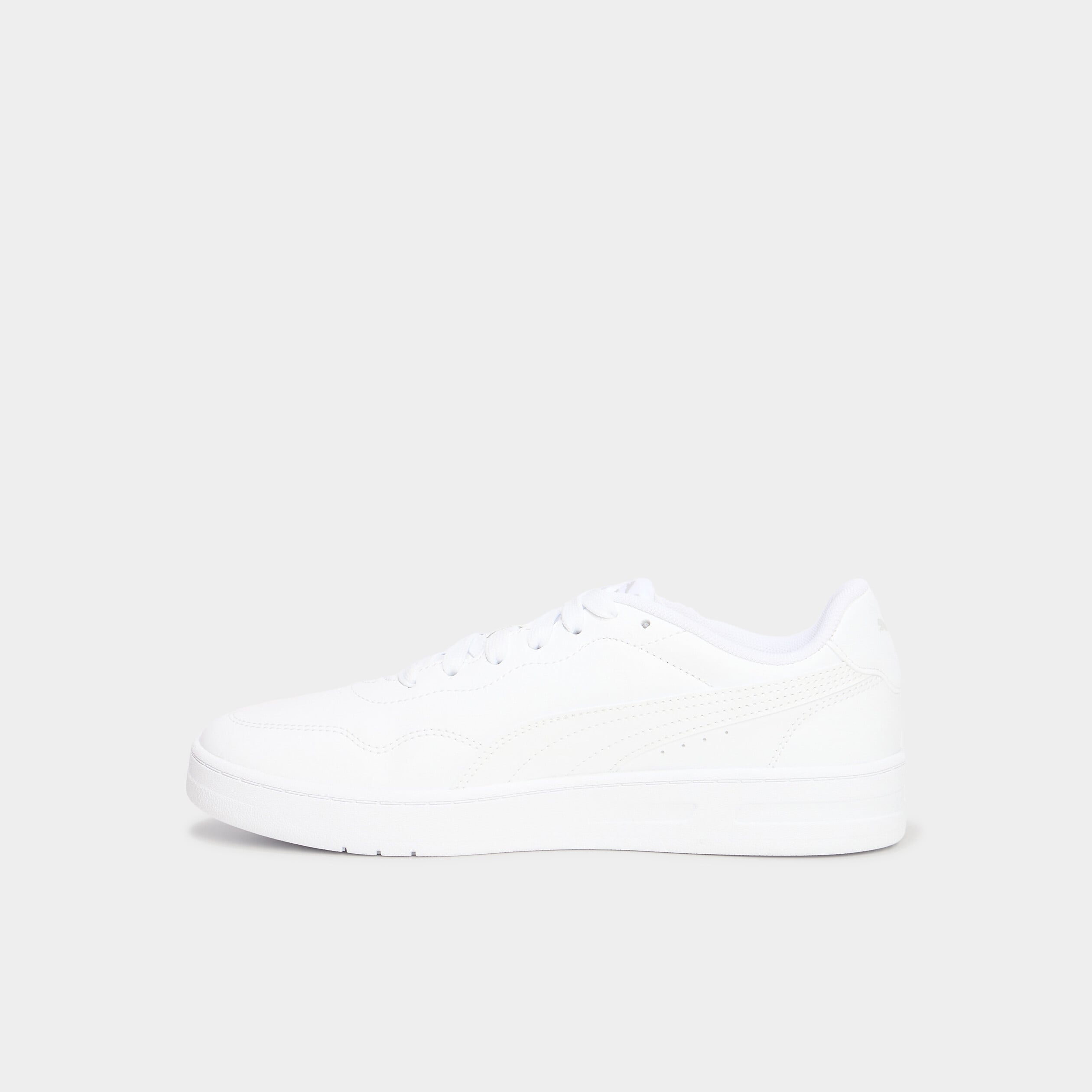 Baskets &agrave; lacets Puma COURT LALLY blanc femme