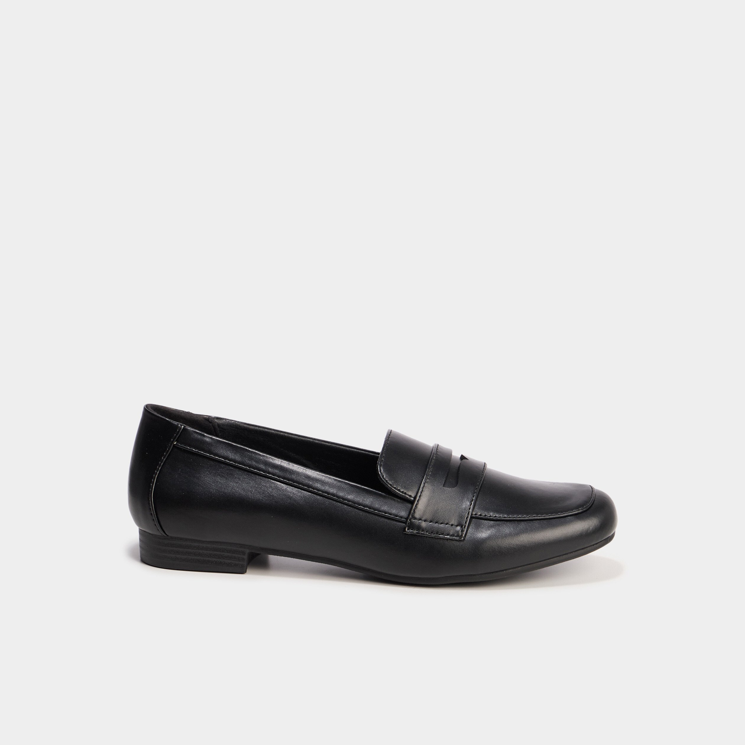 mocassins bout carre noir femme Mocassins bout carré noir femme