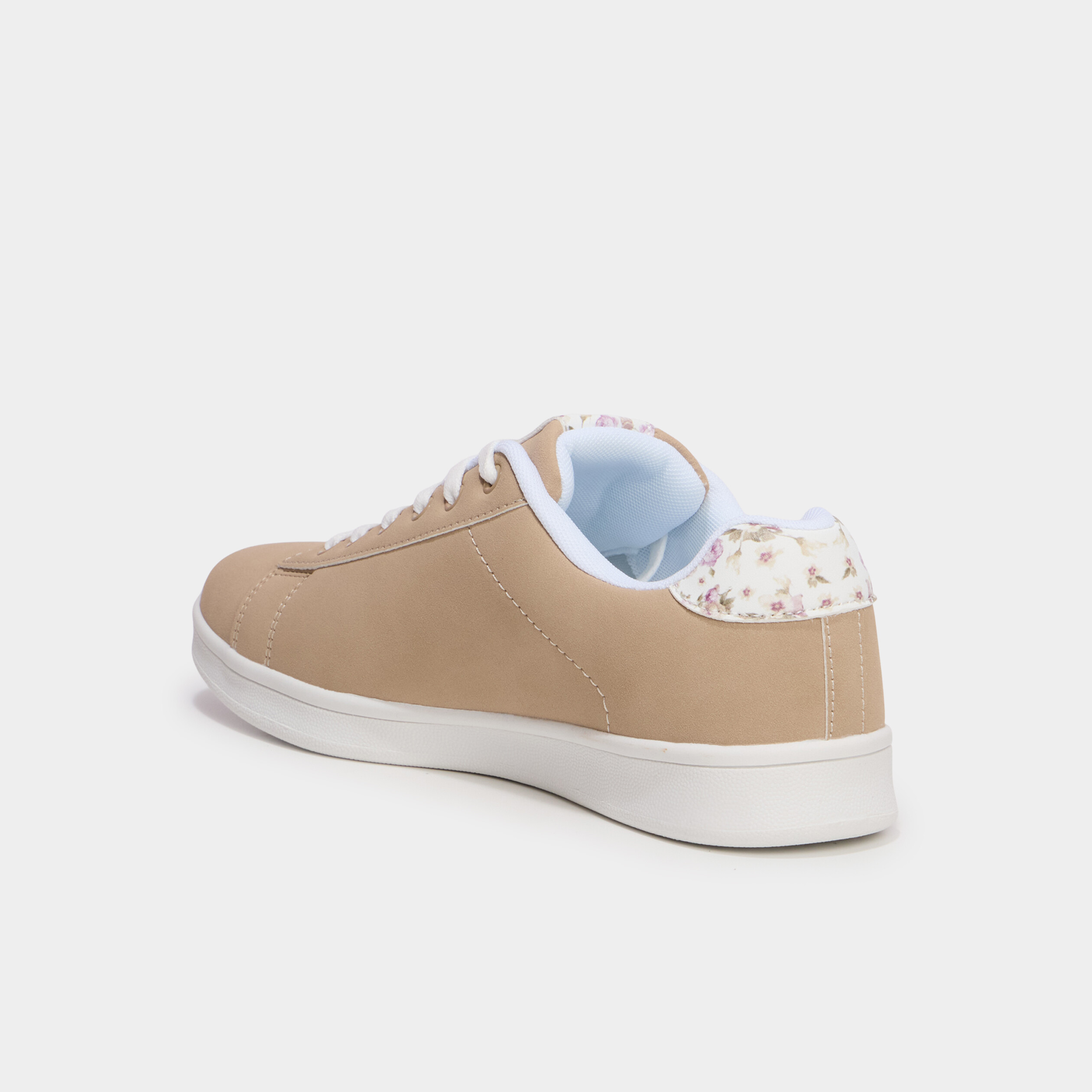 Baskets &agrave; lacets sable femme
