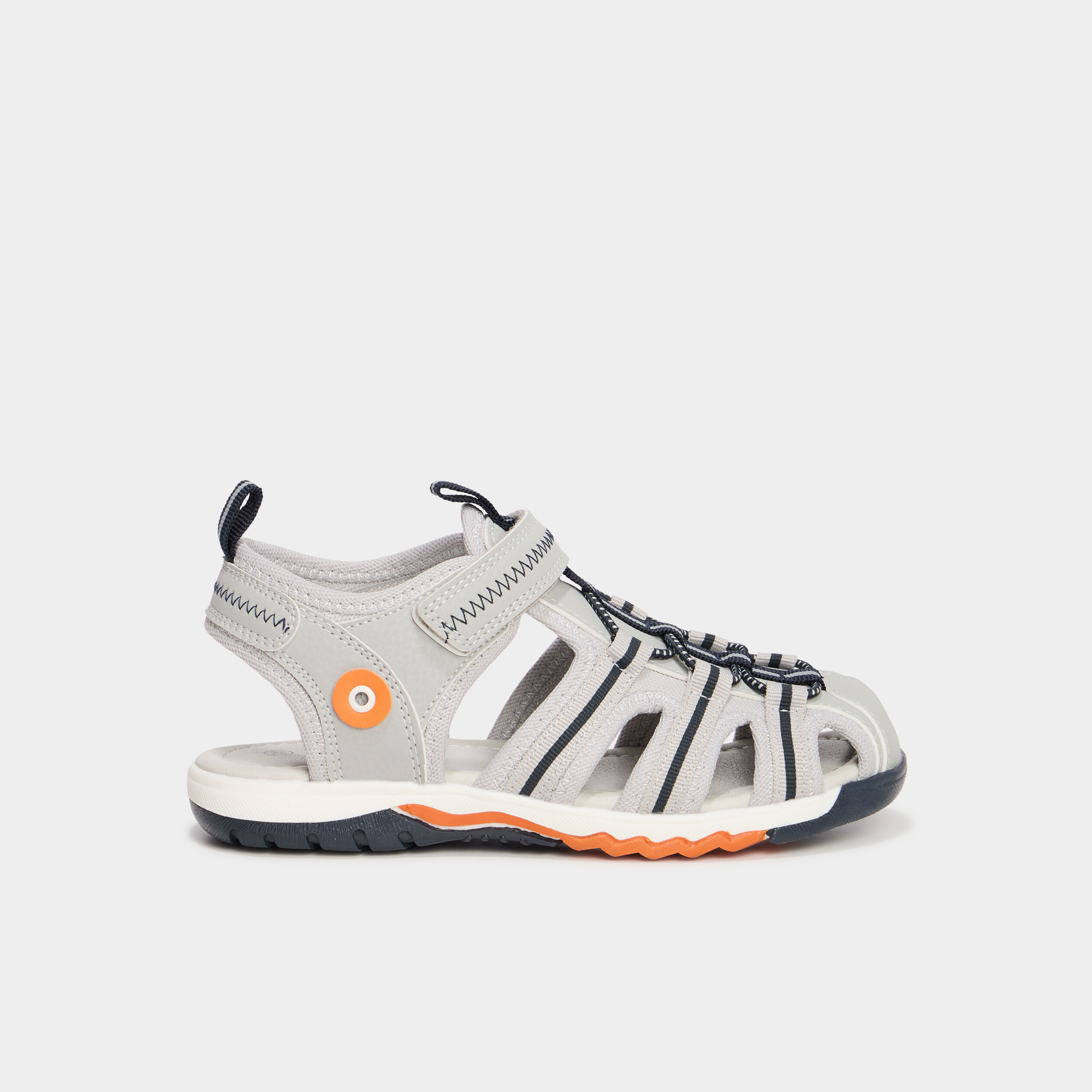 sandales trappeur gris garcon Sandales Trappeur gris garçon