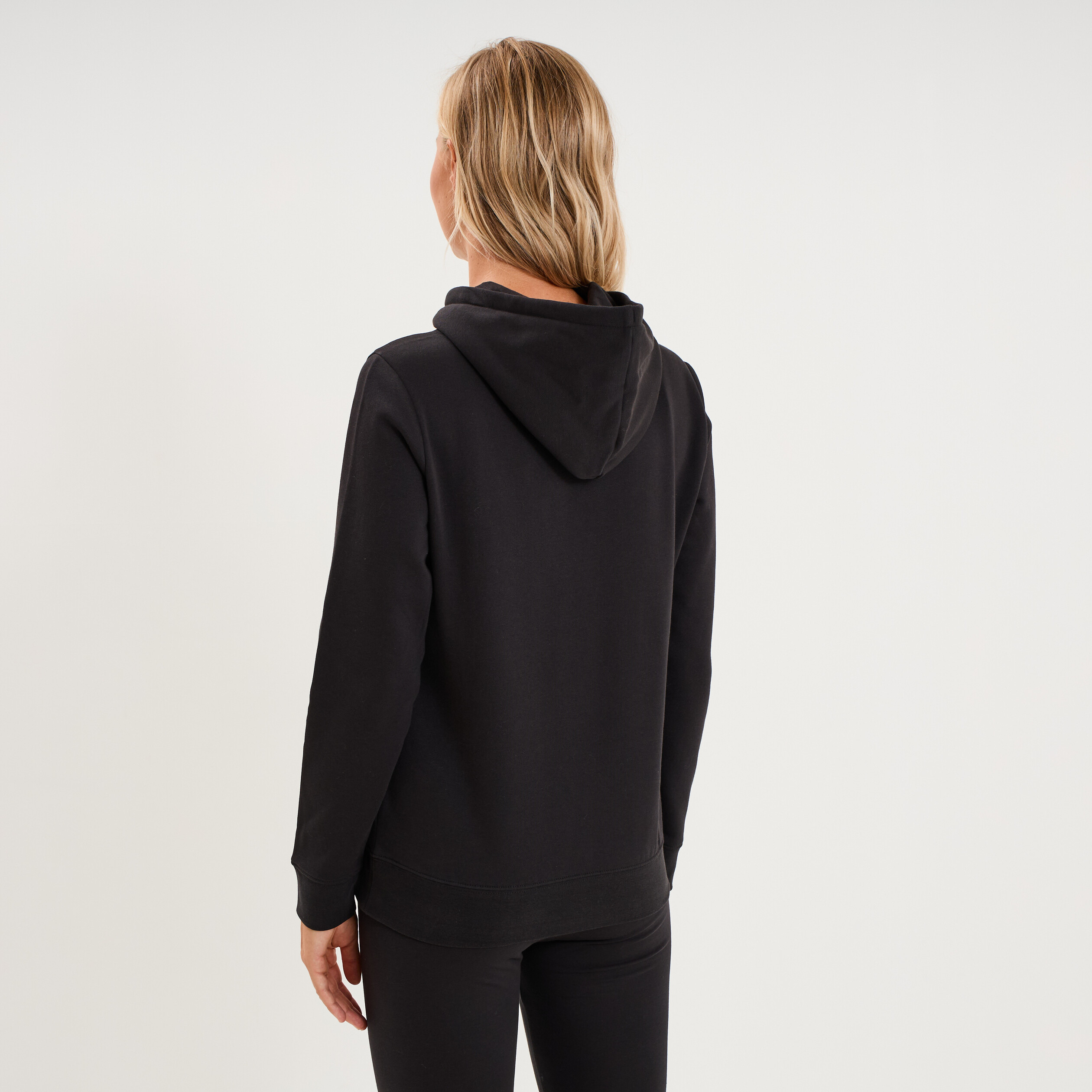 Sweat hoodie 1 poche &agrave; capuche Puma noir femme