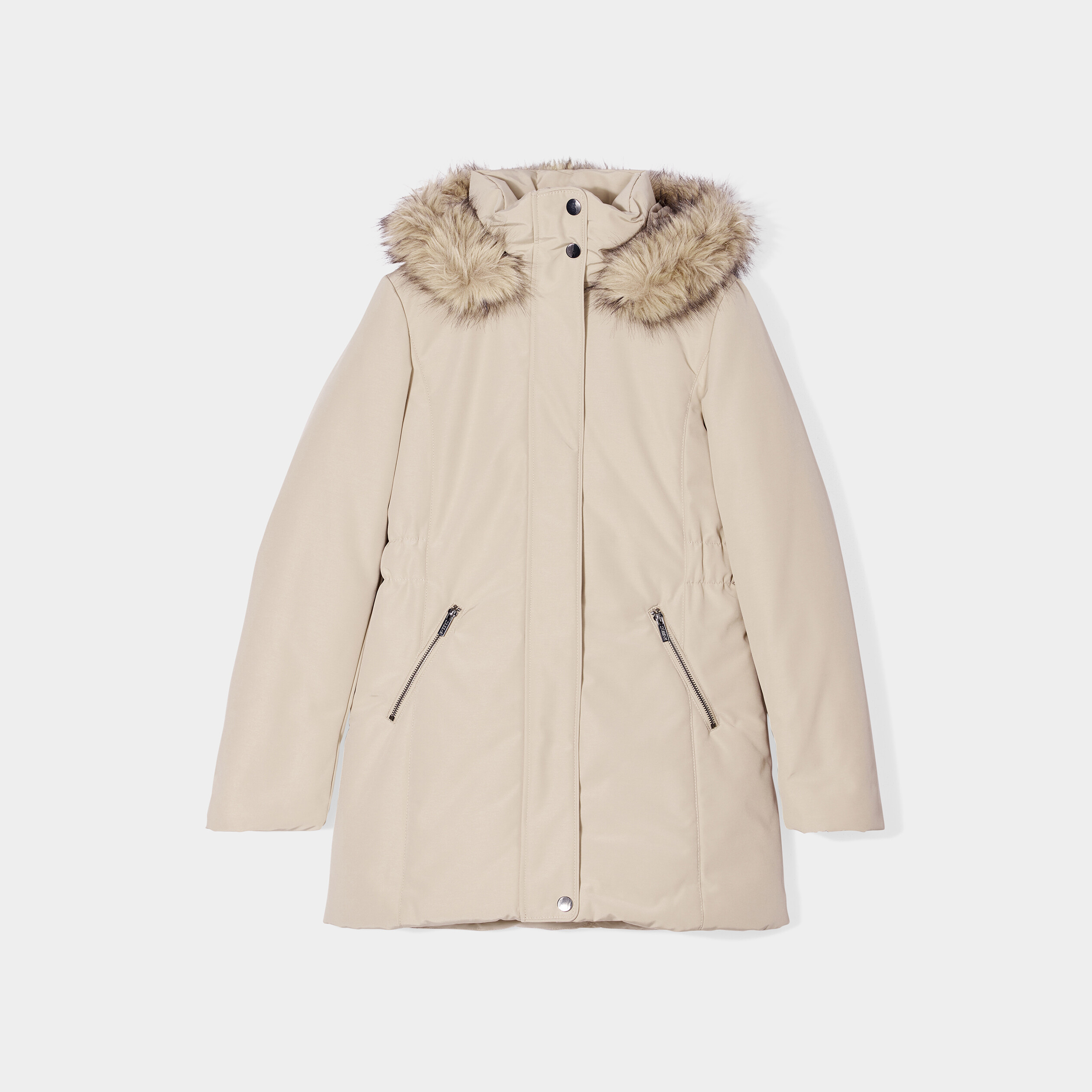 Parka femme beige pas cher hotsell