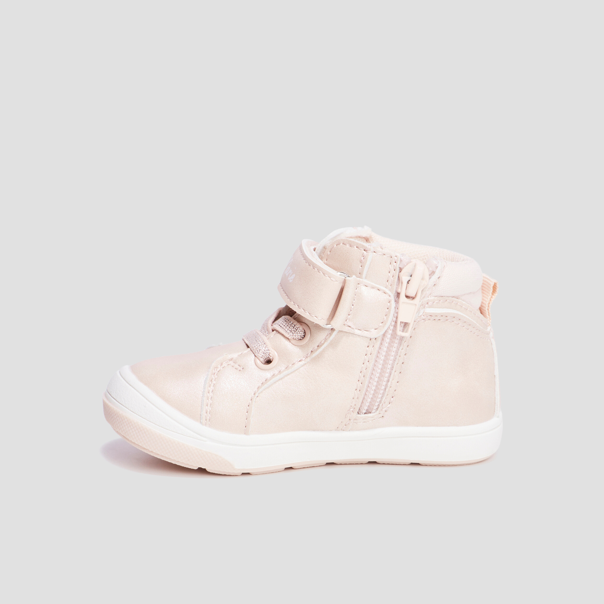 Baskets montantes Aristochats Marie rose bébé fille
